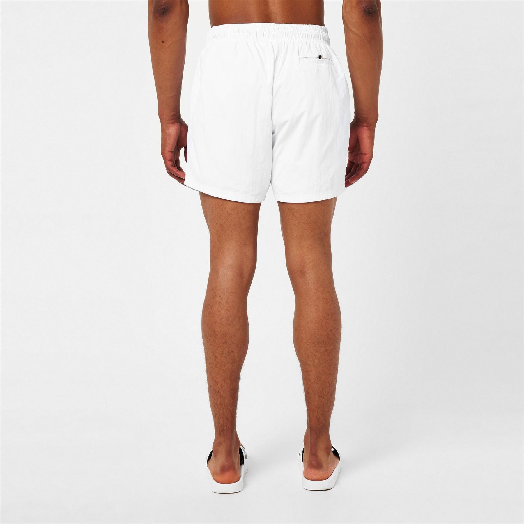Boss Octopus Swim Shorts With Bold  Branding