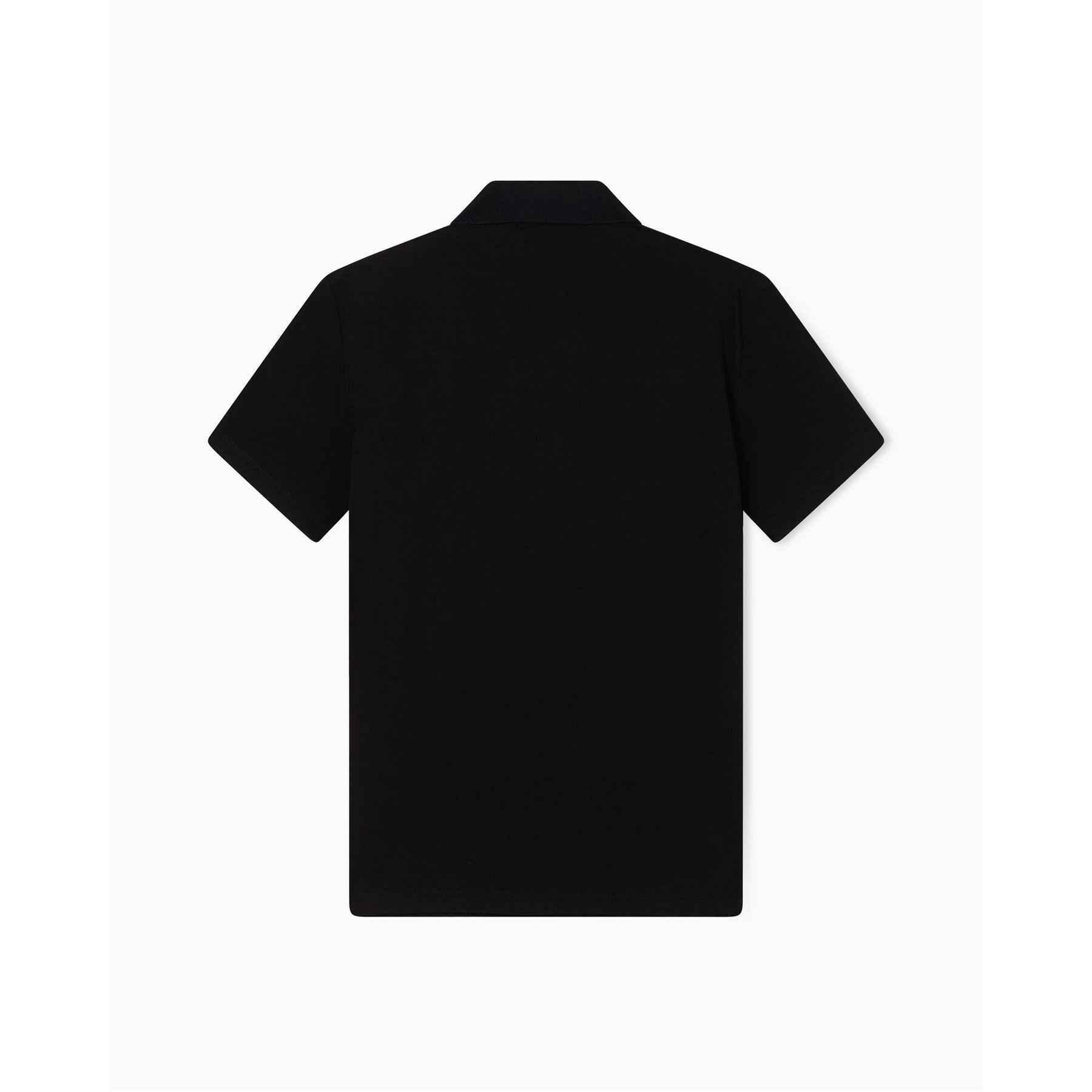 Armani Exchange Exchange Collared Neck Short Sleeve Polo Shirt