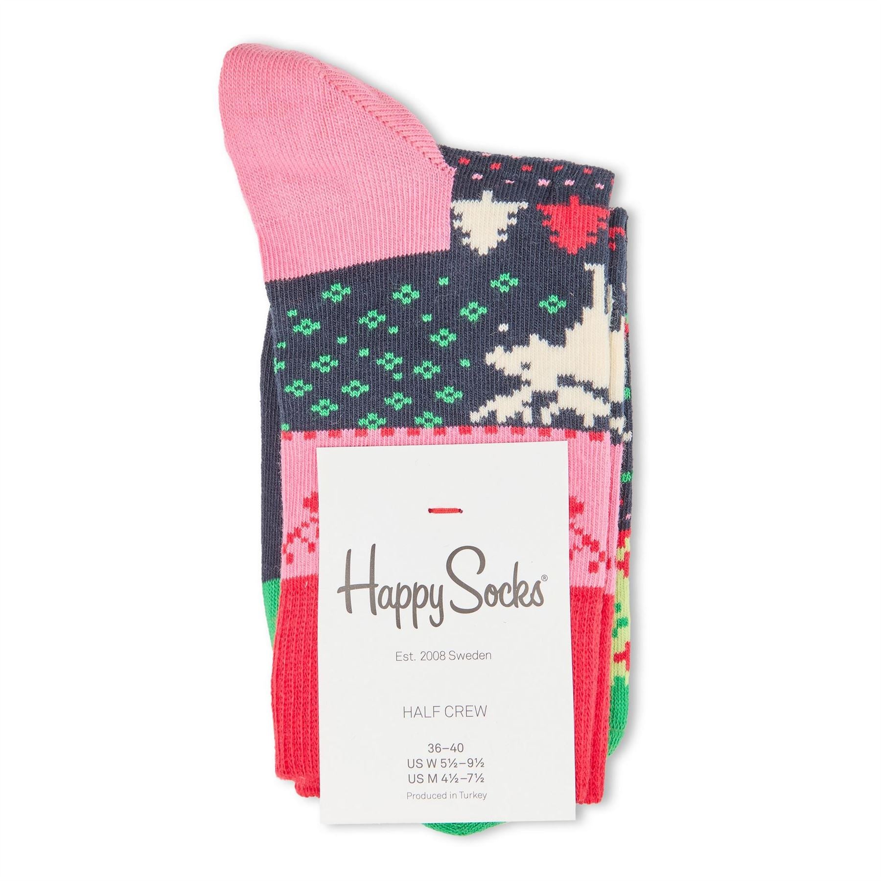 Happy Socks Isle Crew Pop