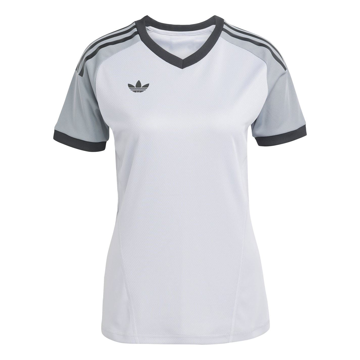 adidas Regular Fit Raglan Sleeve V-Neck T-Shirt