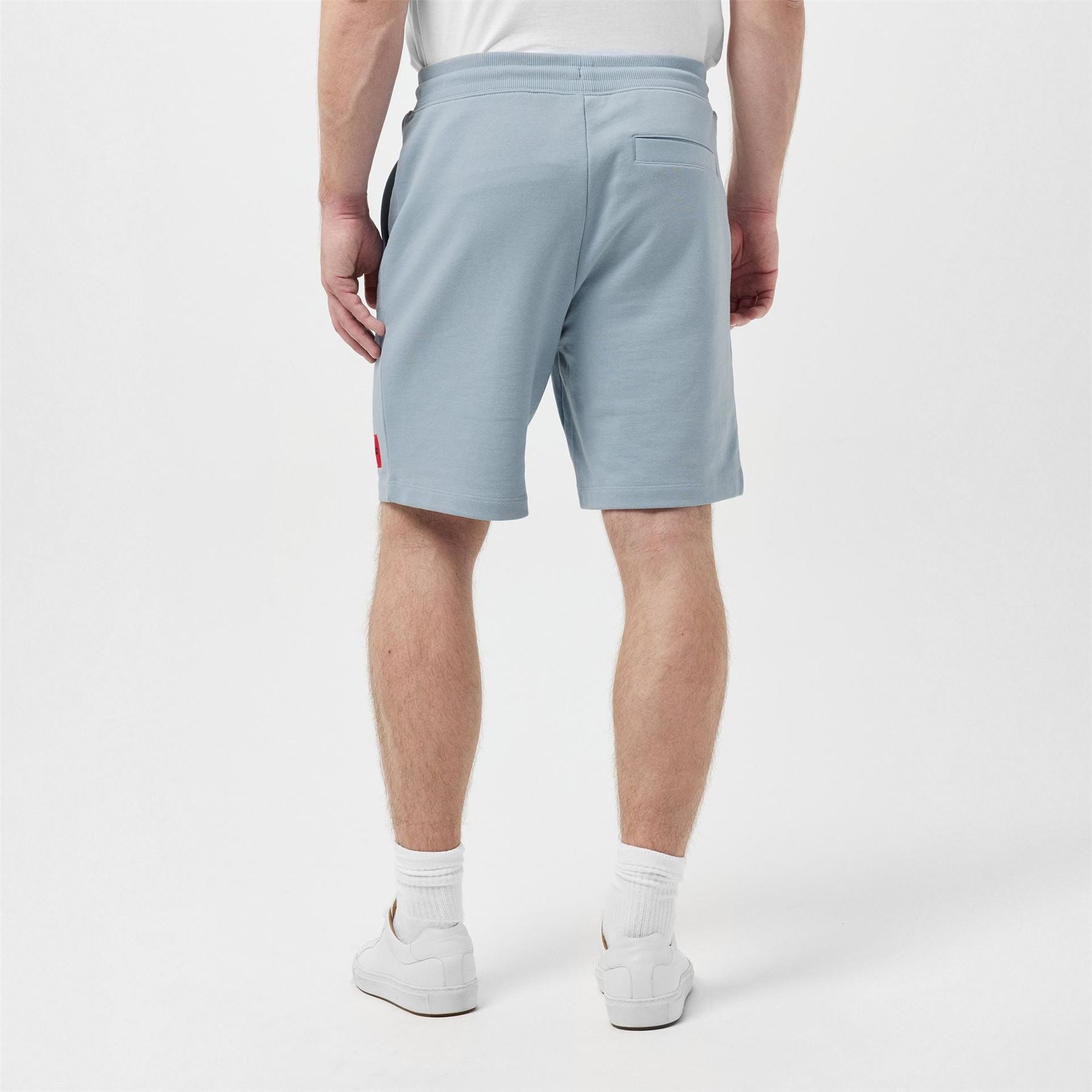 Hugo HUGO Jogger Fleece Shorts with Logo Detail   Soft Cotton Blend Jersey