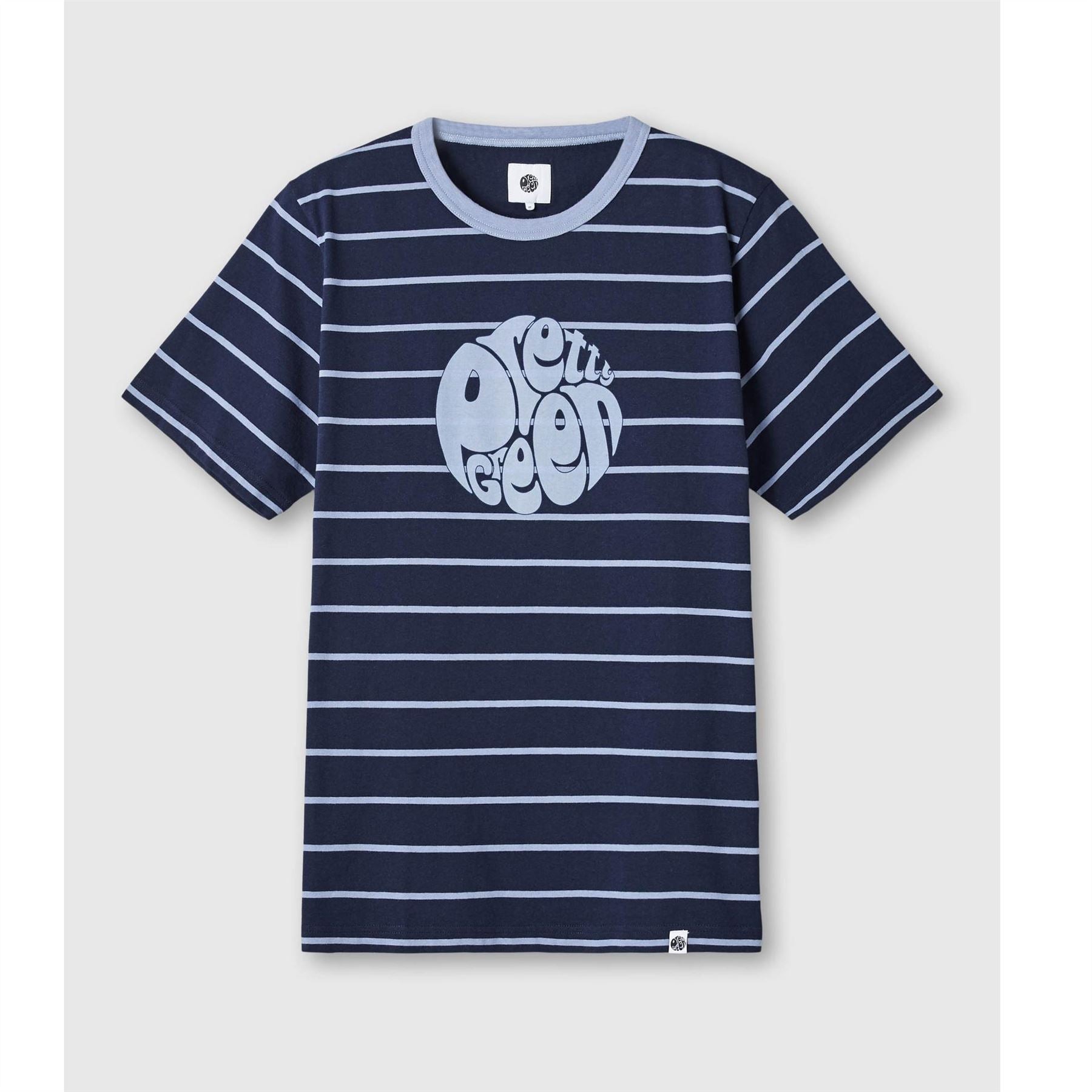 Pretty Green Capella Stripe Regular Fit T-Shirt