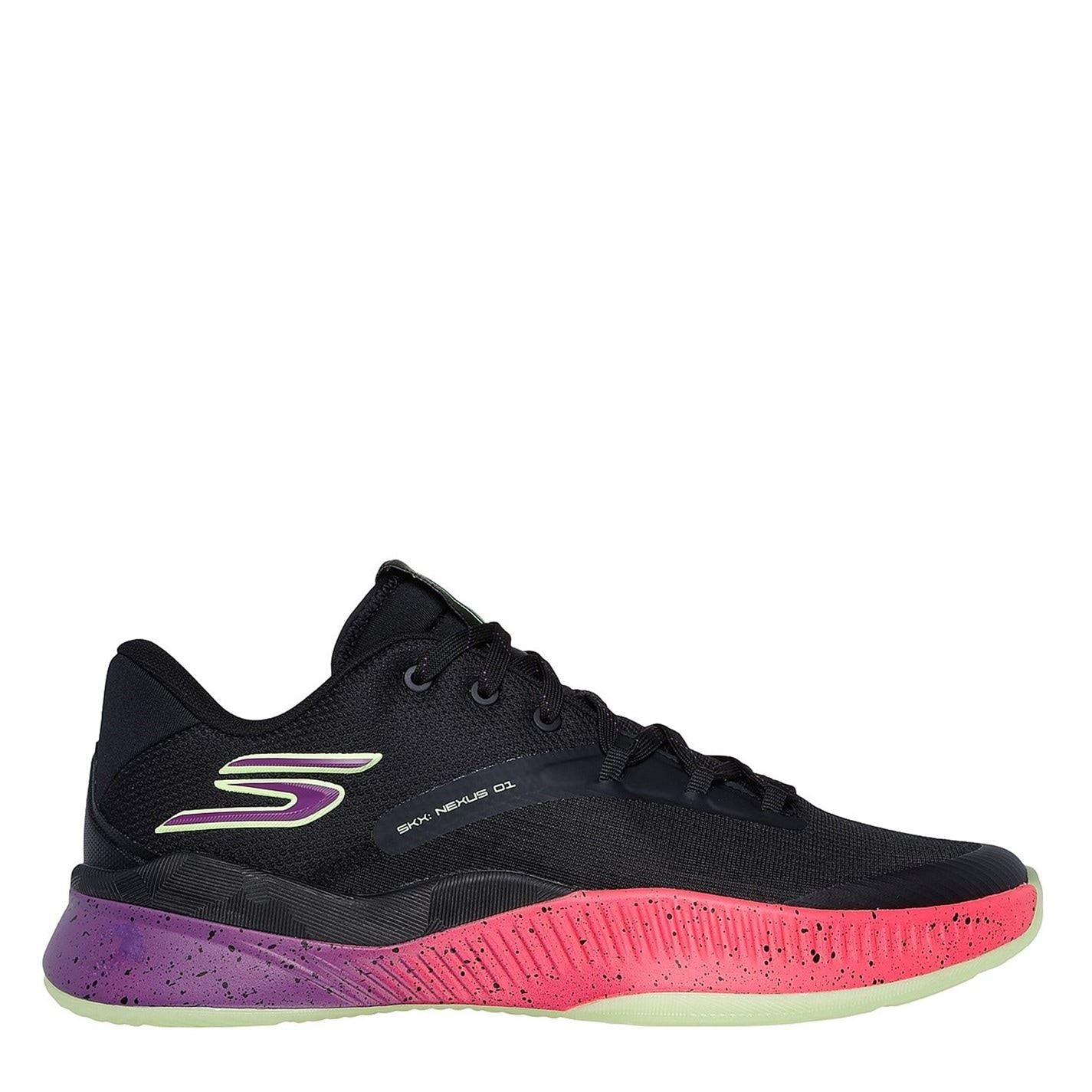 Skechers Breathable Mesh Goodyear Low Top Basketball Trainers