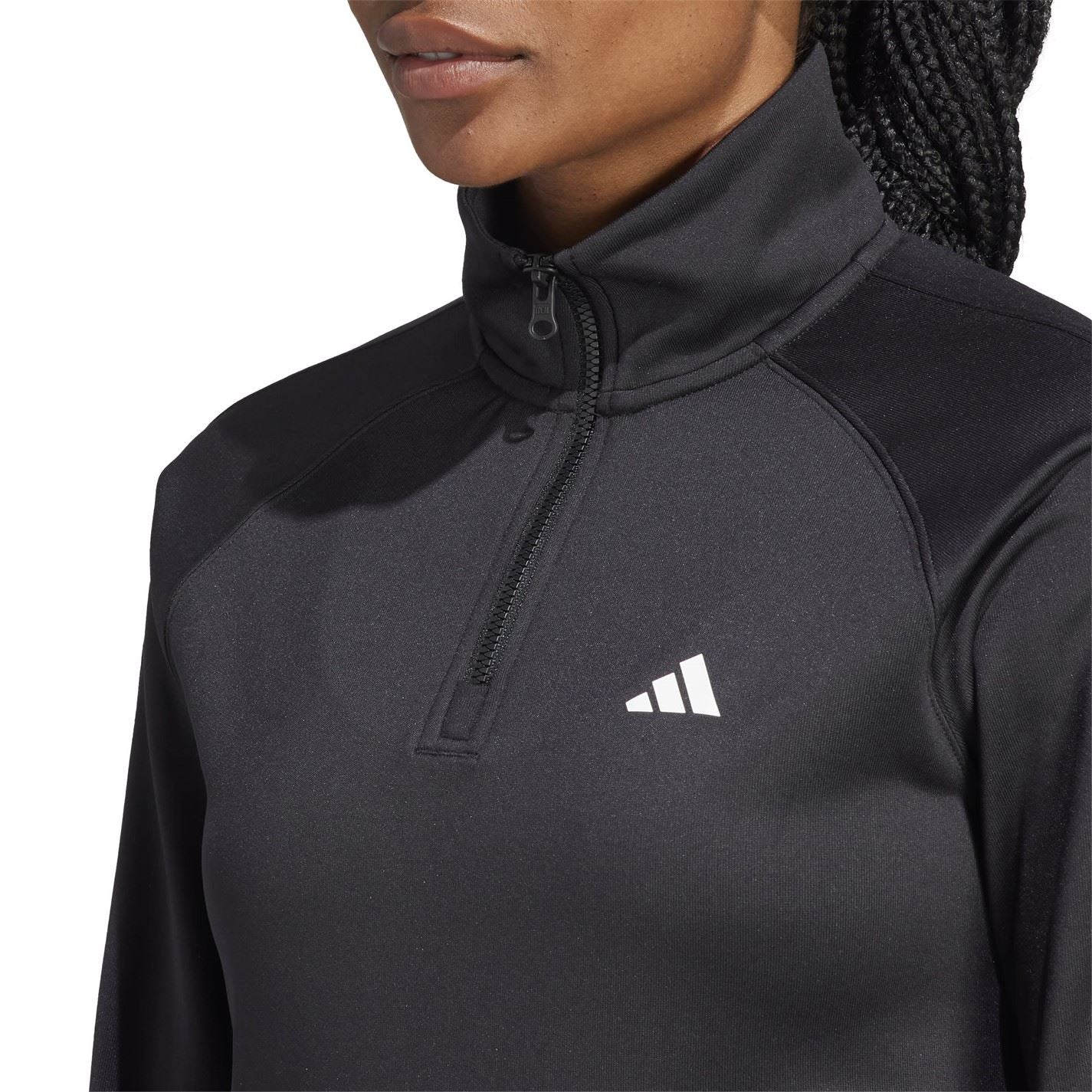 adidas Womens W Gg Quarter Zip Tracksuit Top