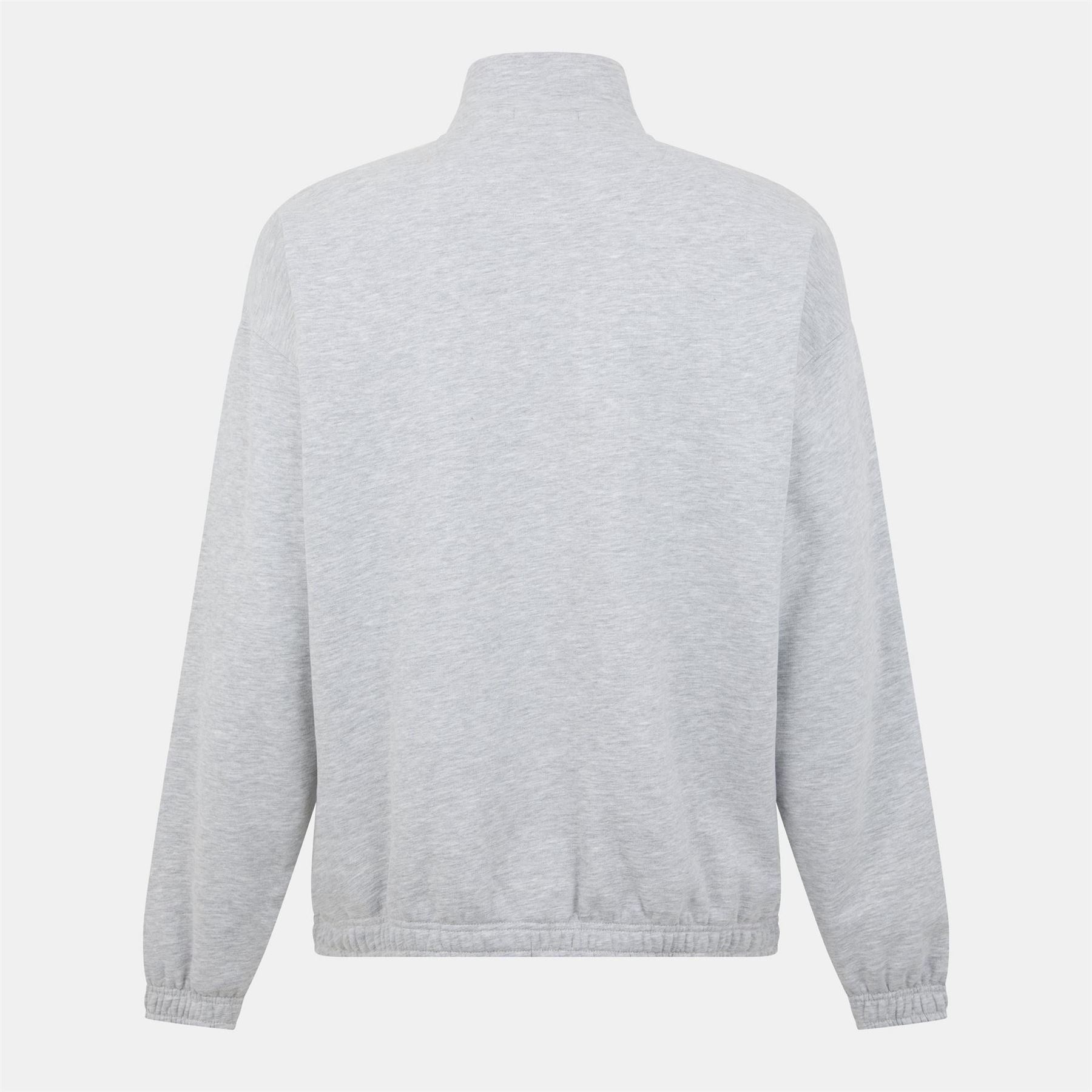 Jack Wills Graphic Zip Neck Regular Fit Sweatshirt
