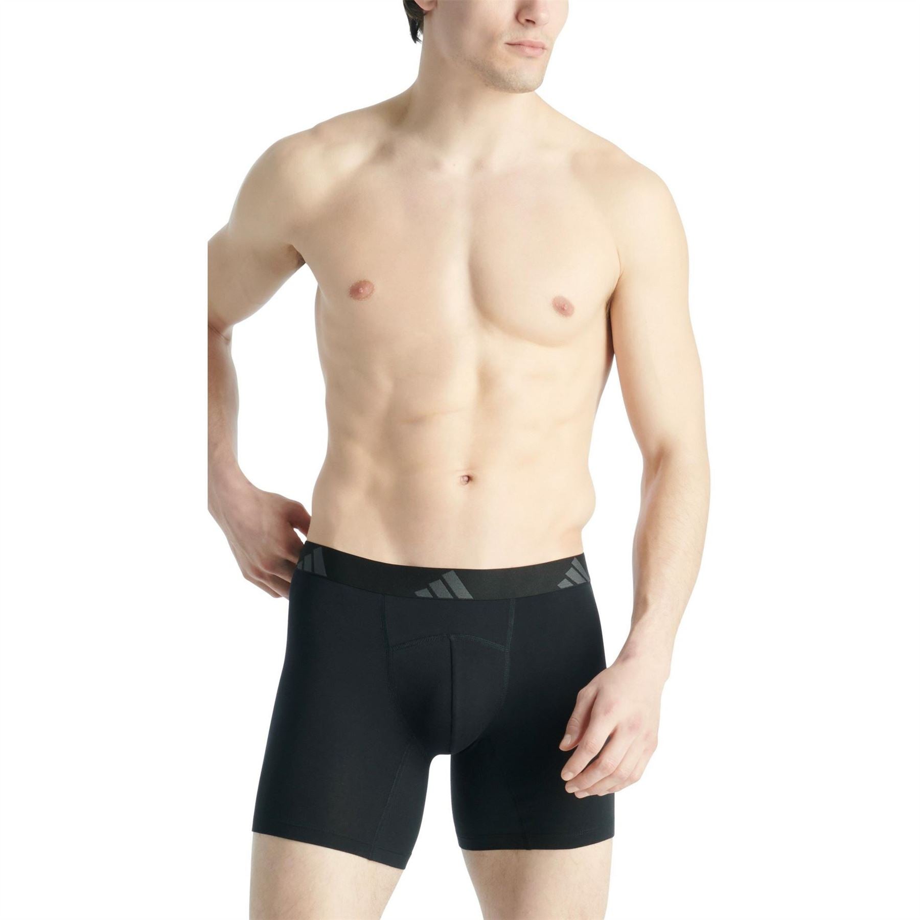 adidas Sport Active Flex Cotton Ergonomic Boxer Brief (2pk)