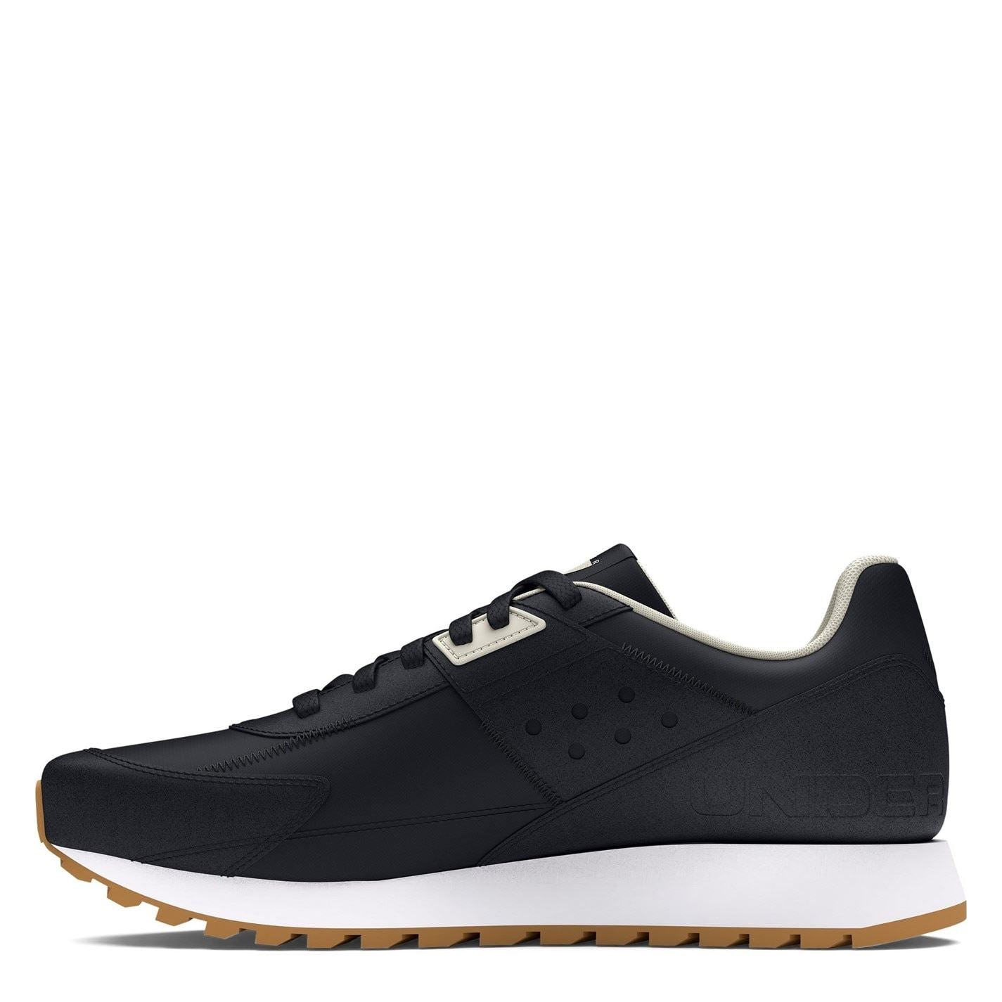 Under Armour Essential Runner Lace-Up Low Top Sneakers with Logo