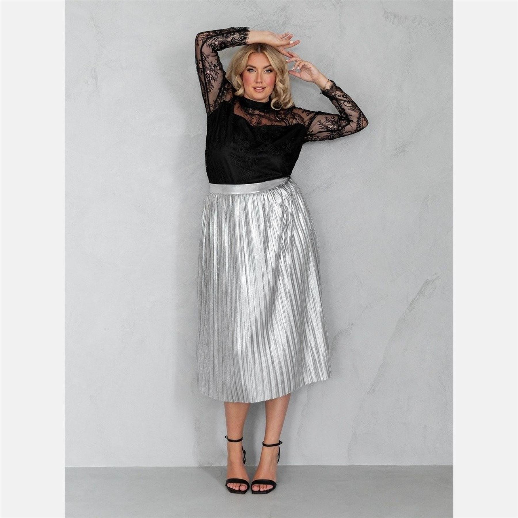 Lovedrobe Pleated Skirt