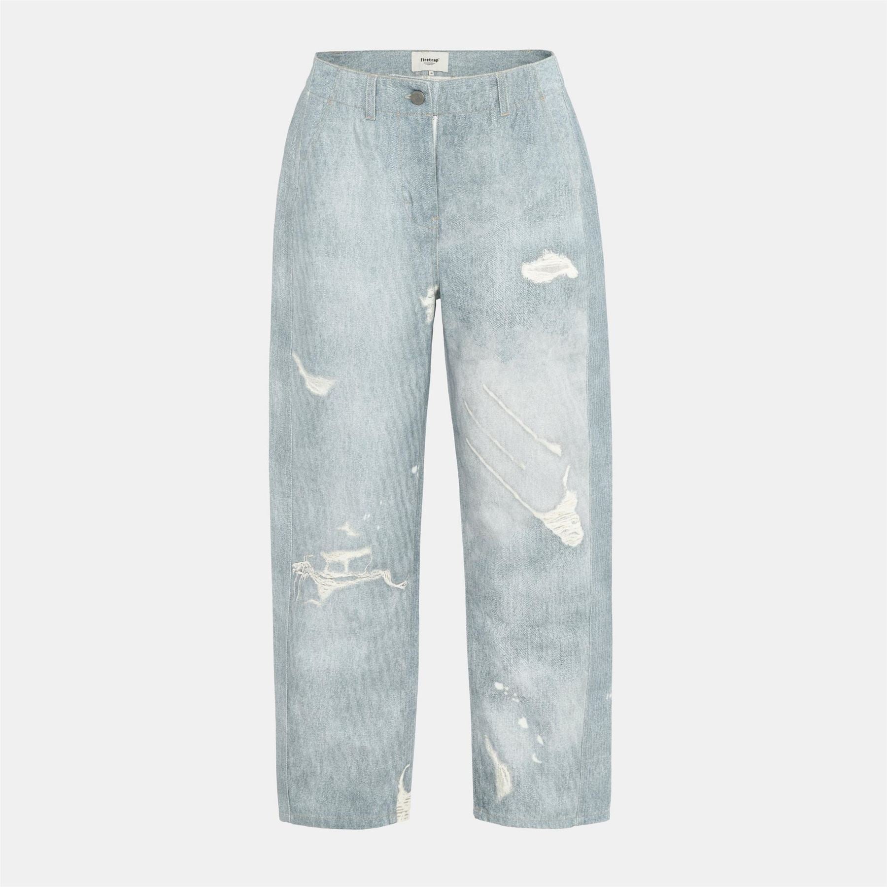 Firetrap Print Jeans Ladies