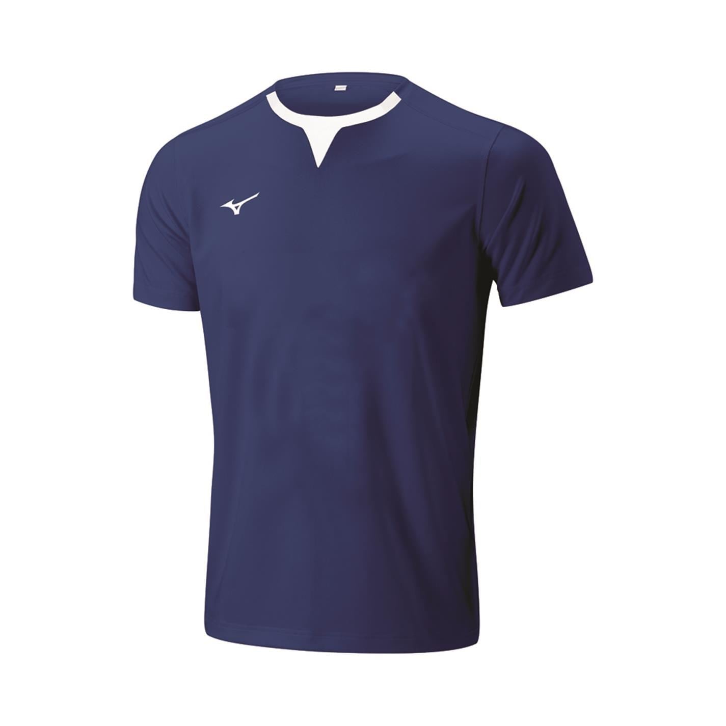Mizuno Junior Notched Neck Regular Fit Athletic Shirt