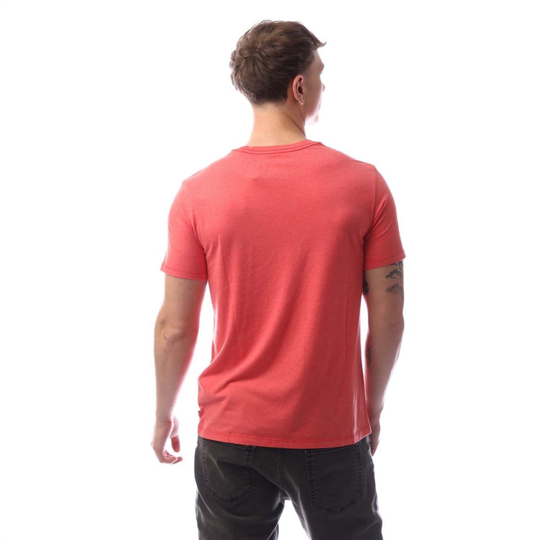 Levis Bold Logo Crew Neck Short Sleeve T-Shirt