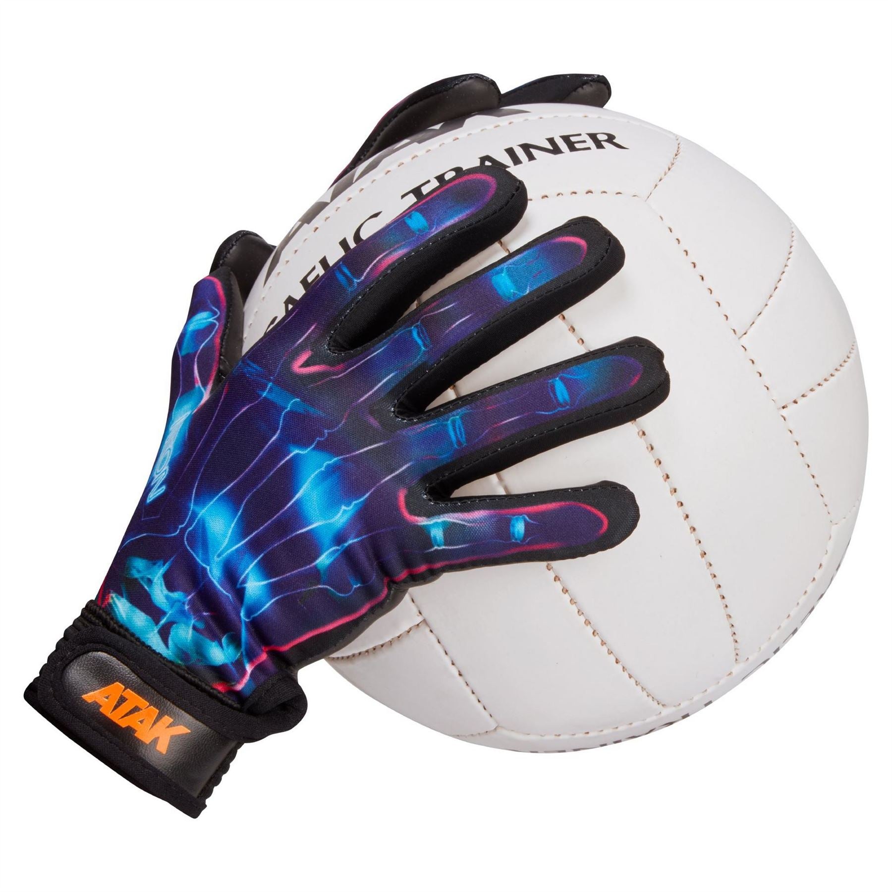 ATAK Sports Neon Gaelic Gloves Senior