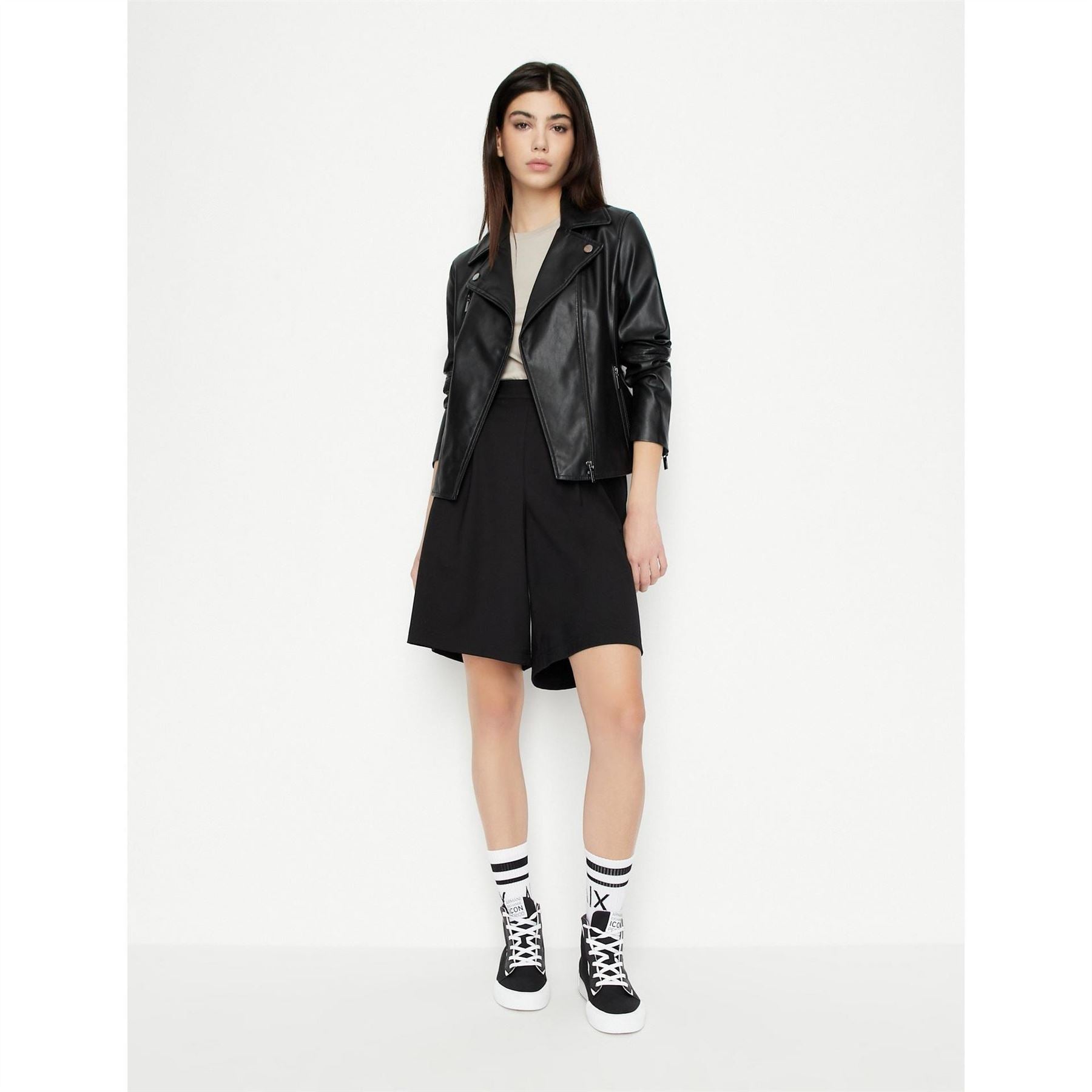 Armani Exchange Leather Jacket