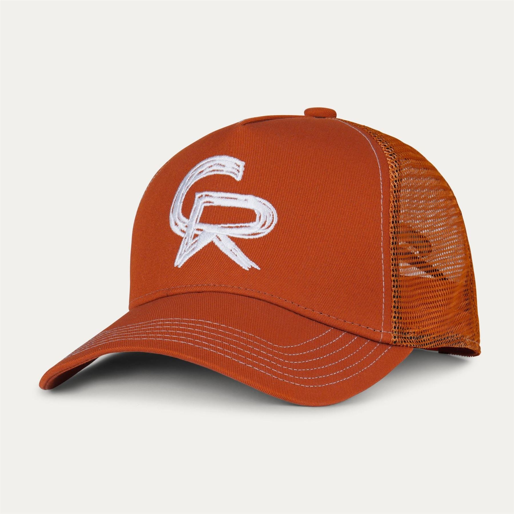 Christian Rose Sketch Lettering Adjustable Trucker Cap