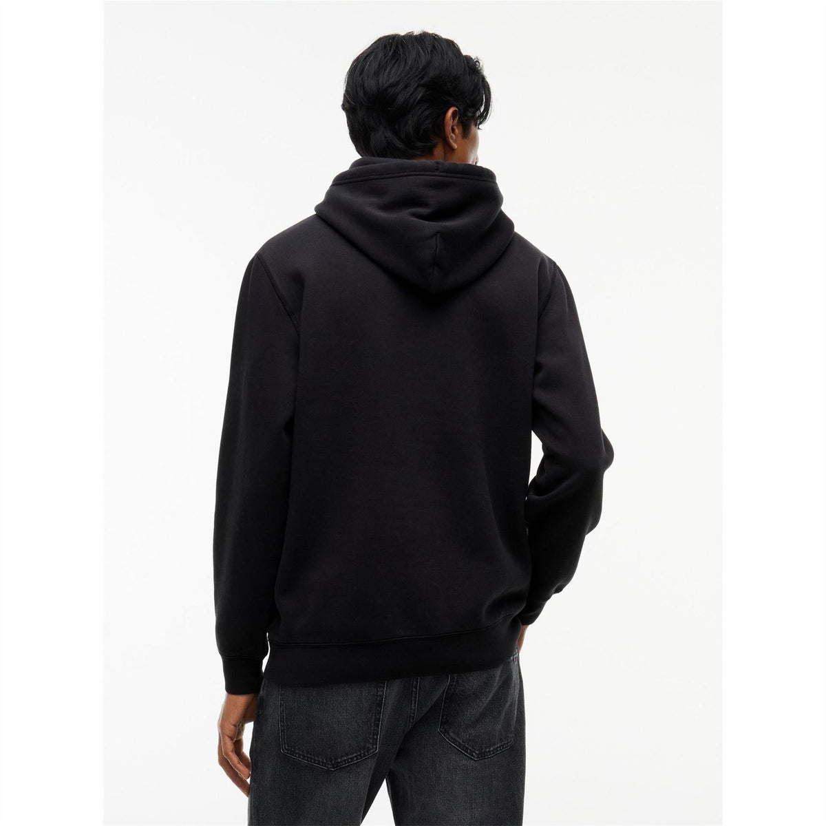 Tommy Jeans Badge Cotton Over The Head Hoodie