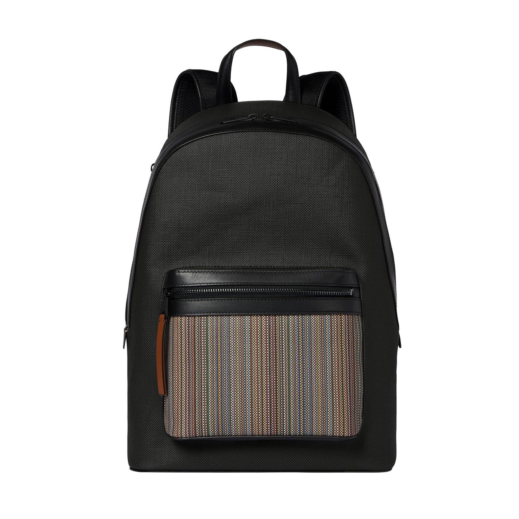 Paul Smith Vertical Stripe Rectangle Shape Backpack