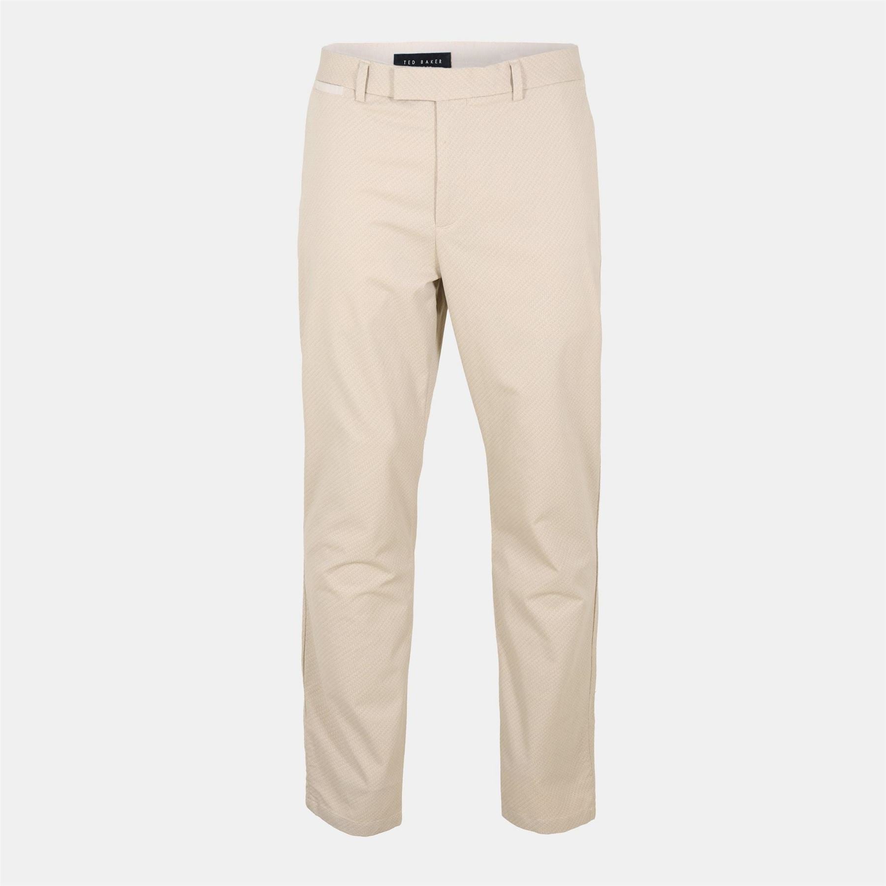 Ted Baker Geo Geometric Patterned Five Pocket Chinos