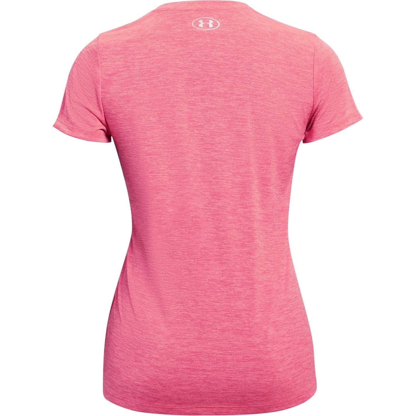 Under Armour Womens Armour Tech™ Twist V Neck Short Sleeve