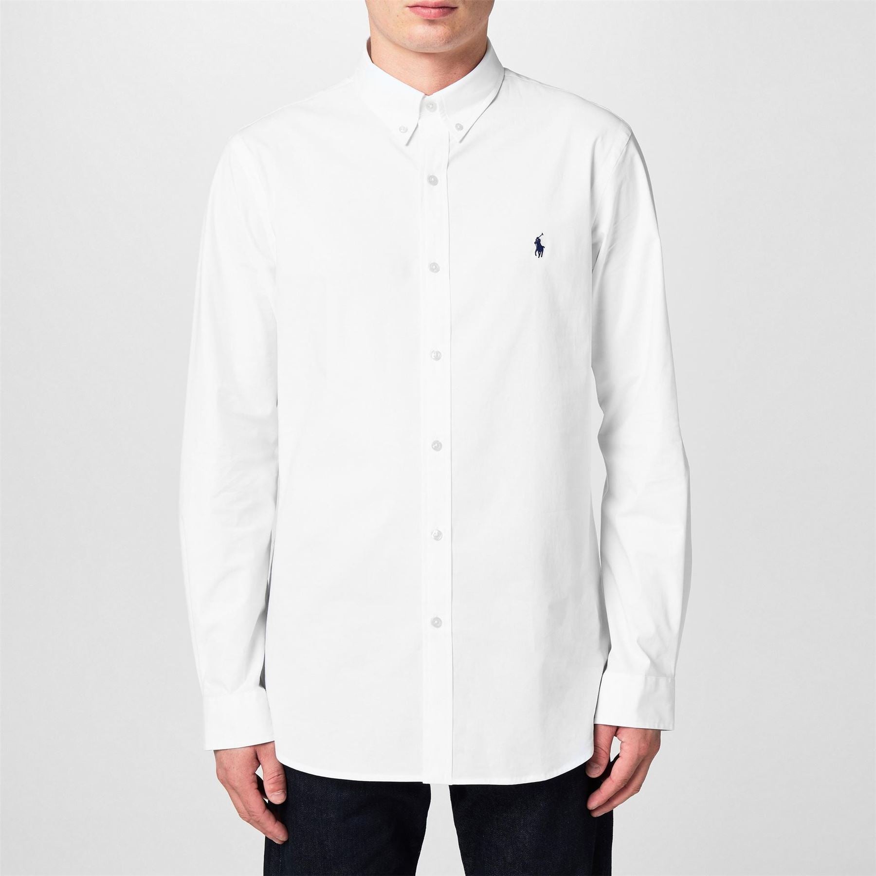 Polo Ralph Lauren Slim Fit Poplin Long Sleeve Shirt