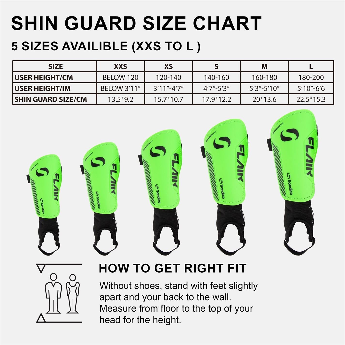 Sondico Comfort Ankle Shinguards