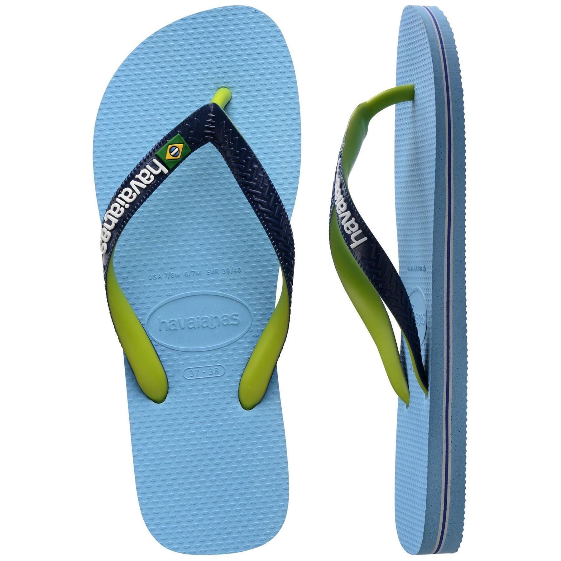Havaianas Brasil Logo Flip Flops