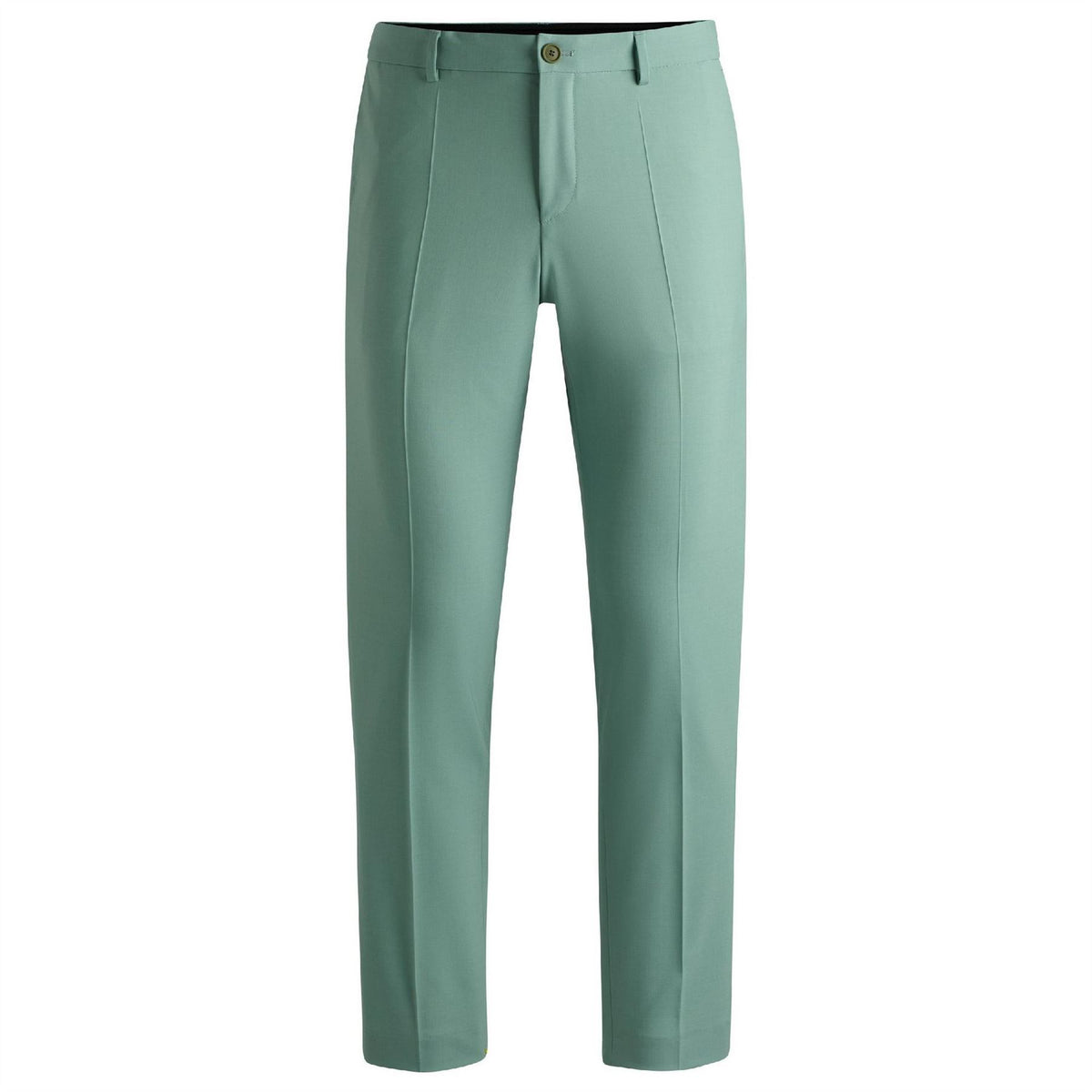 Boss Genius Solid Patterned Straight Chinos