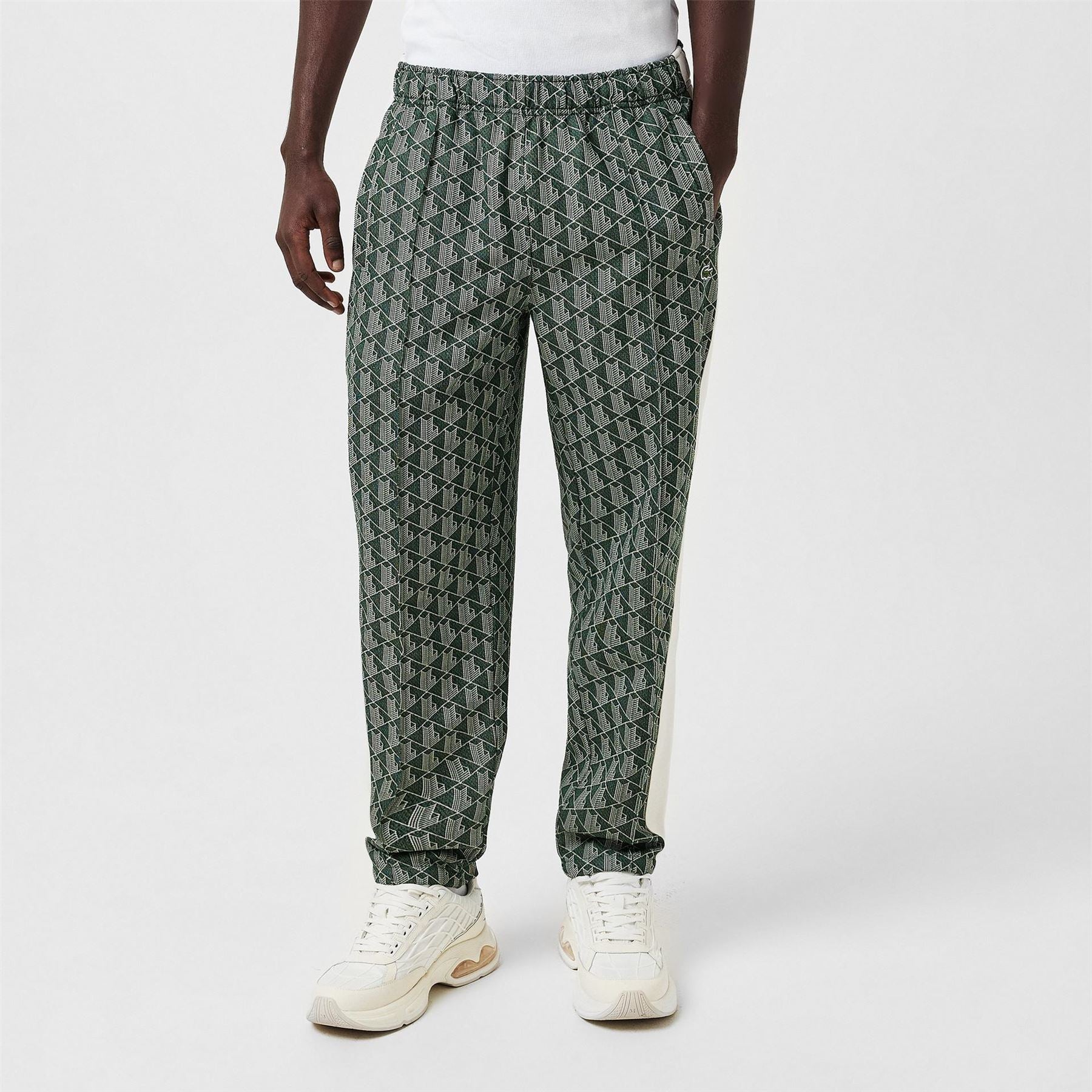 Lacoste Geometric Patterned Regular Fit Track Pants