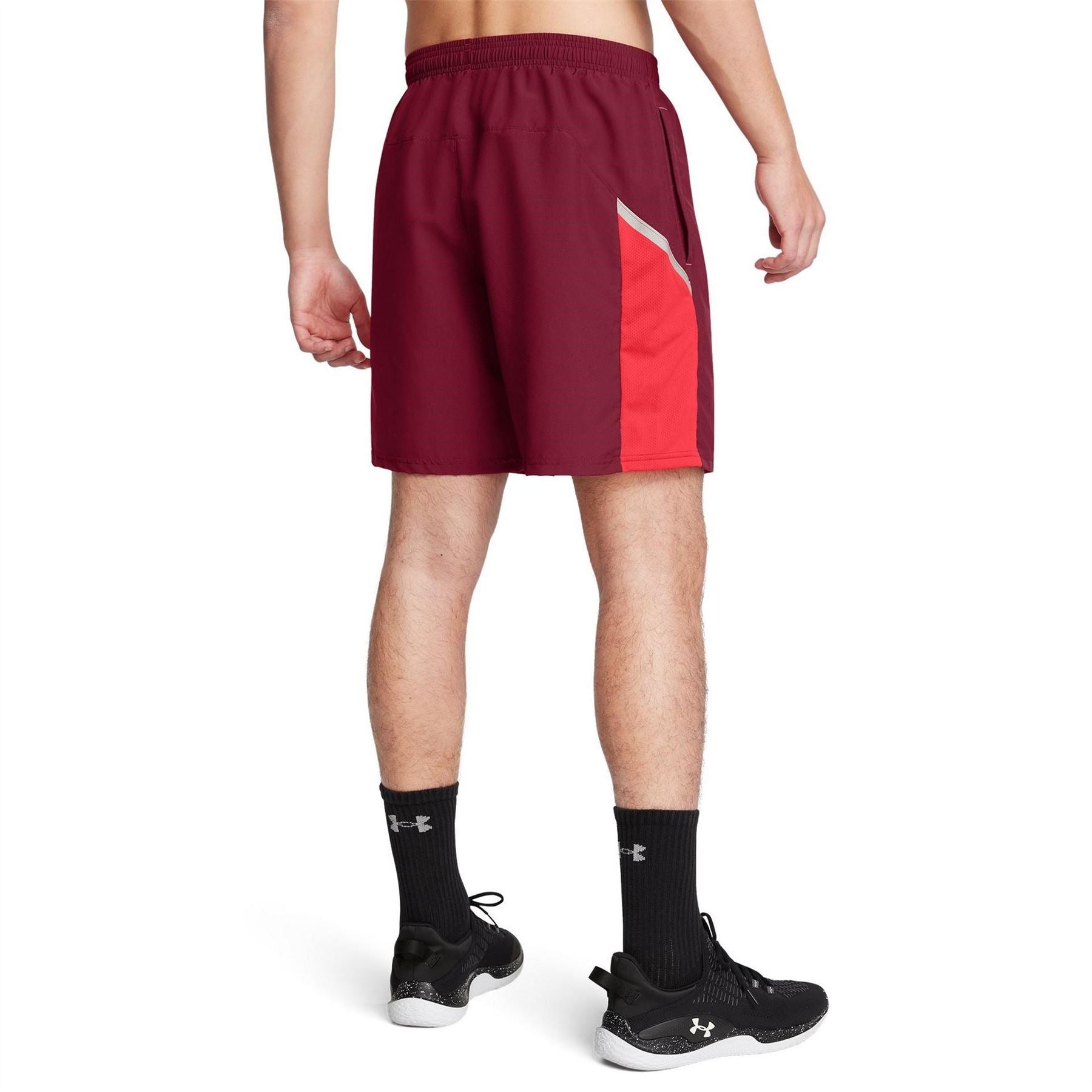Under Armour Solid Patterned Utility Cargo Shorts