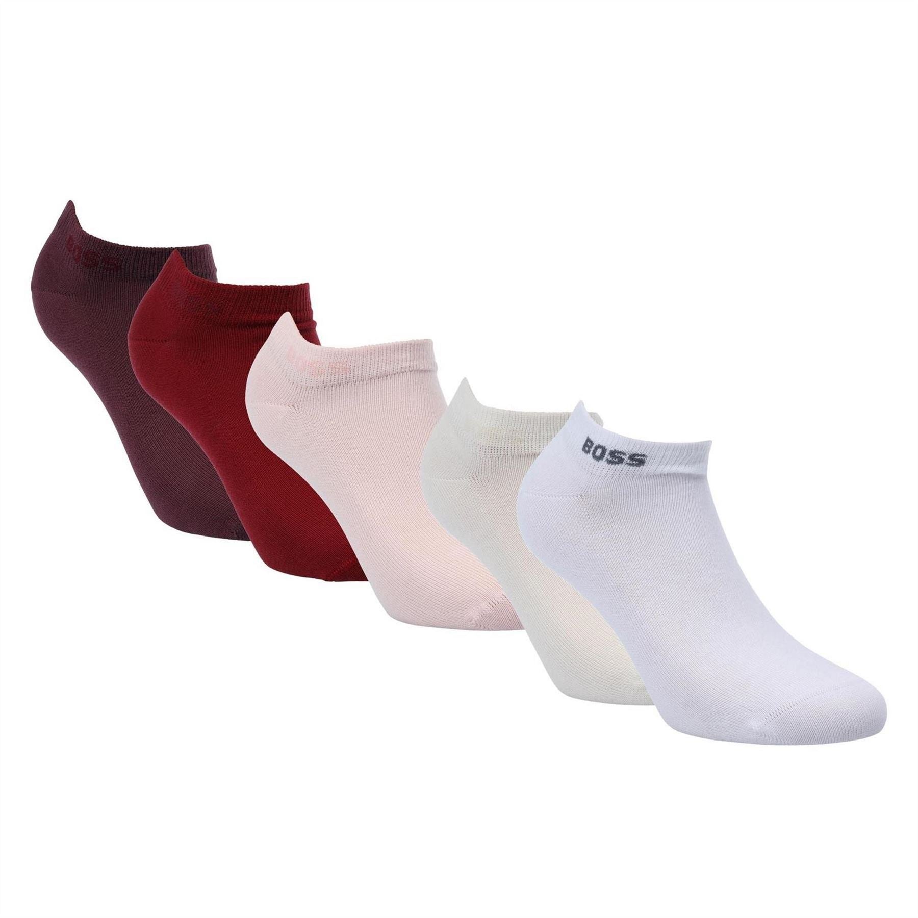 Boss Pack Of Ankle Socks With Logo Details
