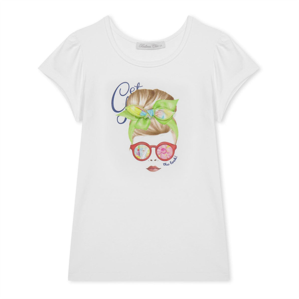 Balloon Chic Sunglasses Print Regular Fit T-Shirt