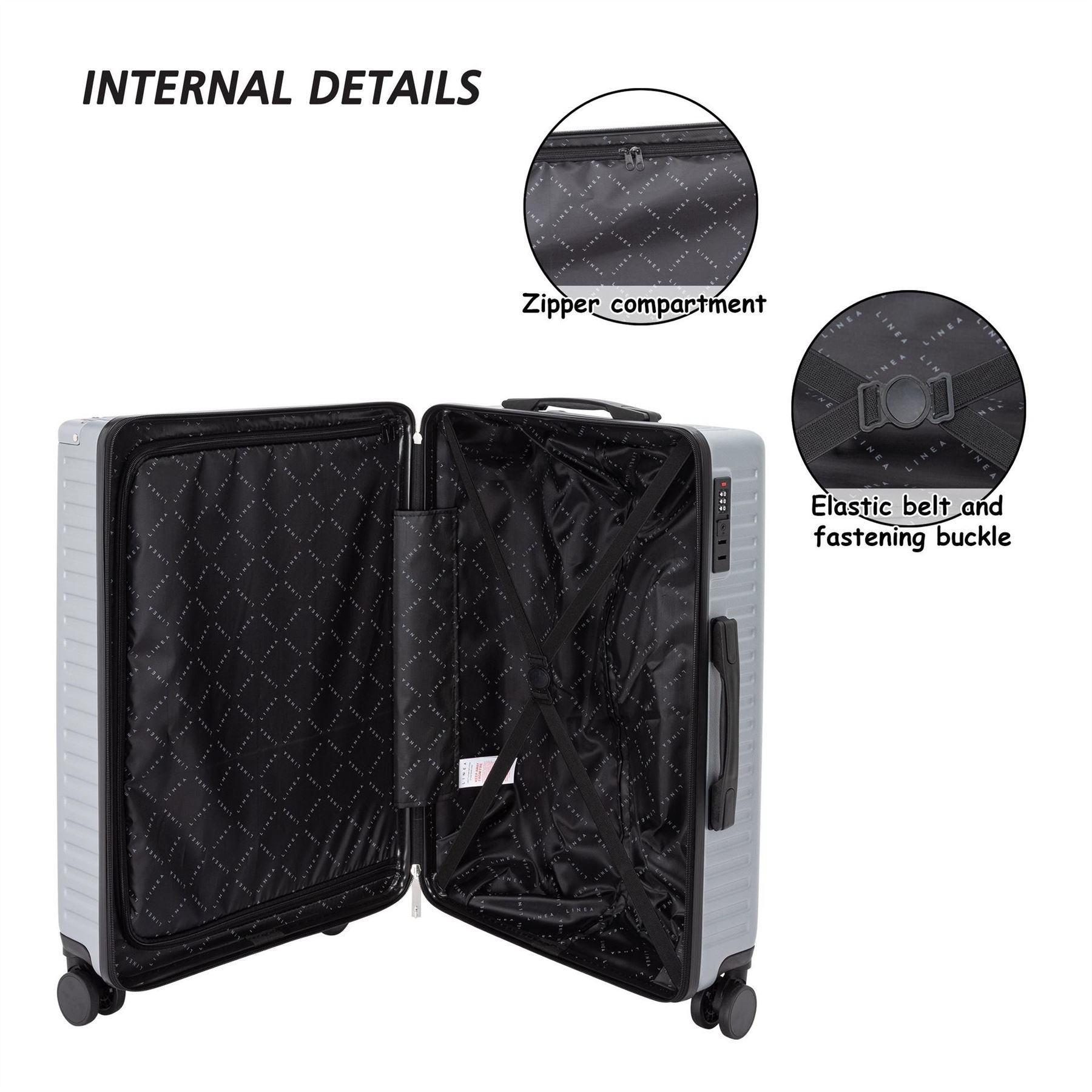 Linea Metal Suitcase