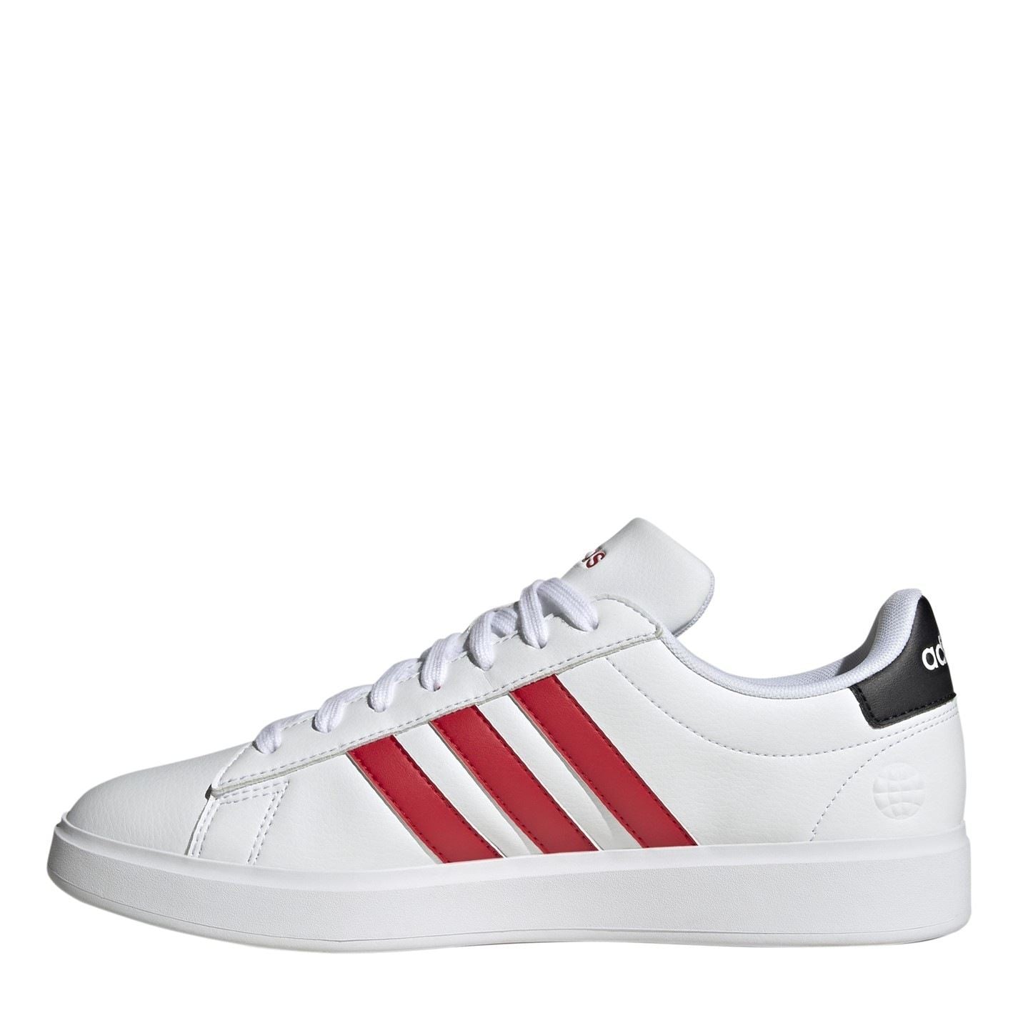 adidas Grand Court 2.0 Lace-Up Low Top Sneakers