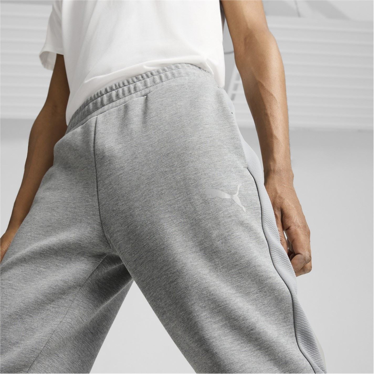 Puma Evostripe Closed Hem Fleece Joggers