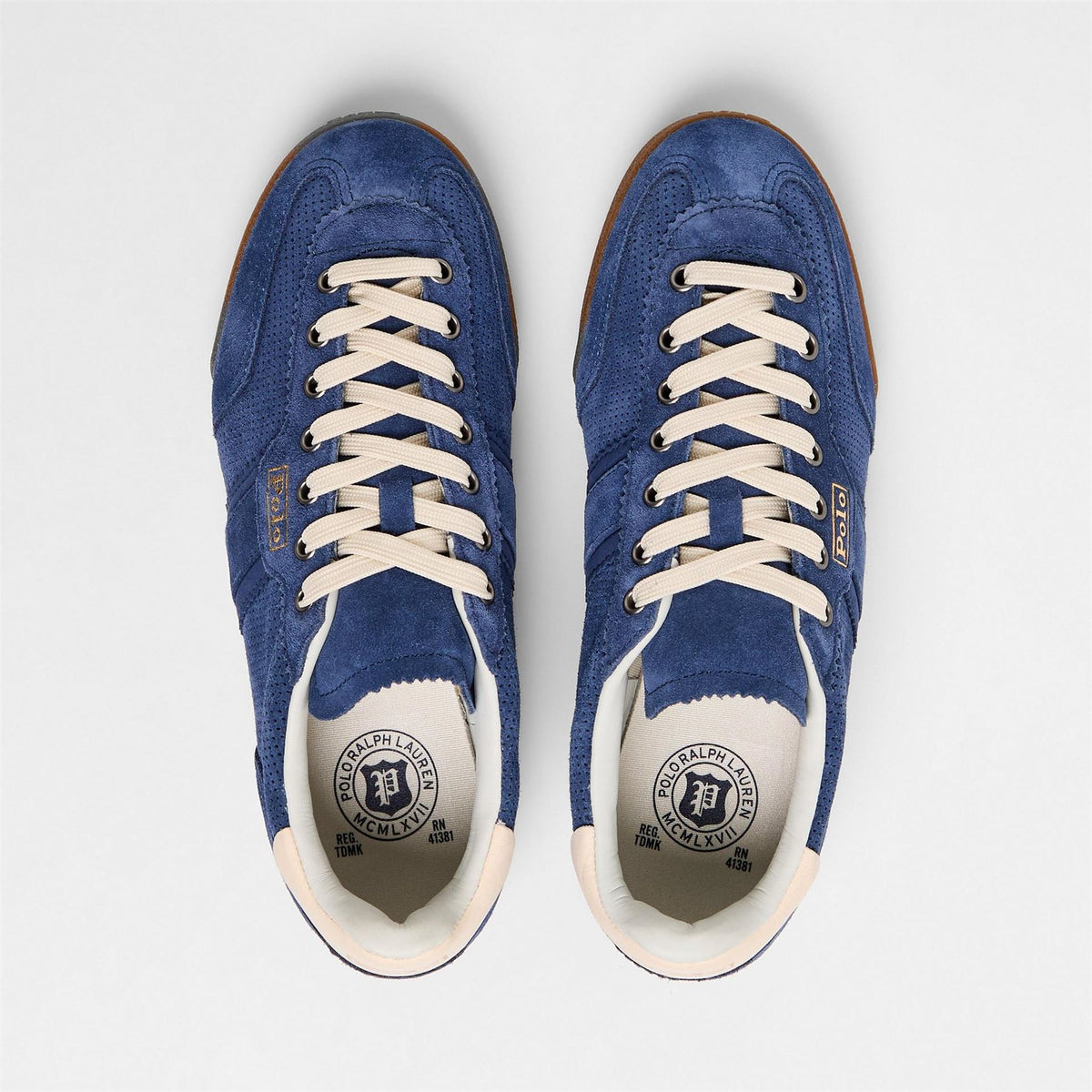 Polo Ralph Lauren Hester Runner Lace Up Low Top Sneakers