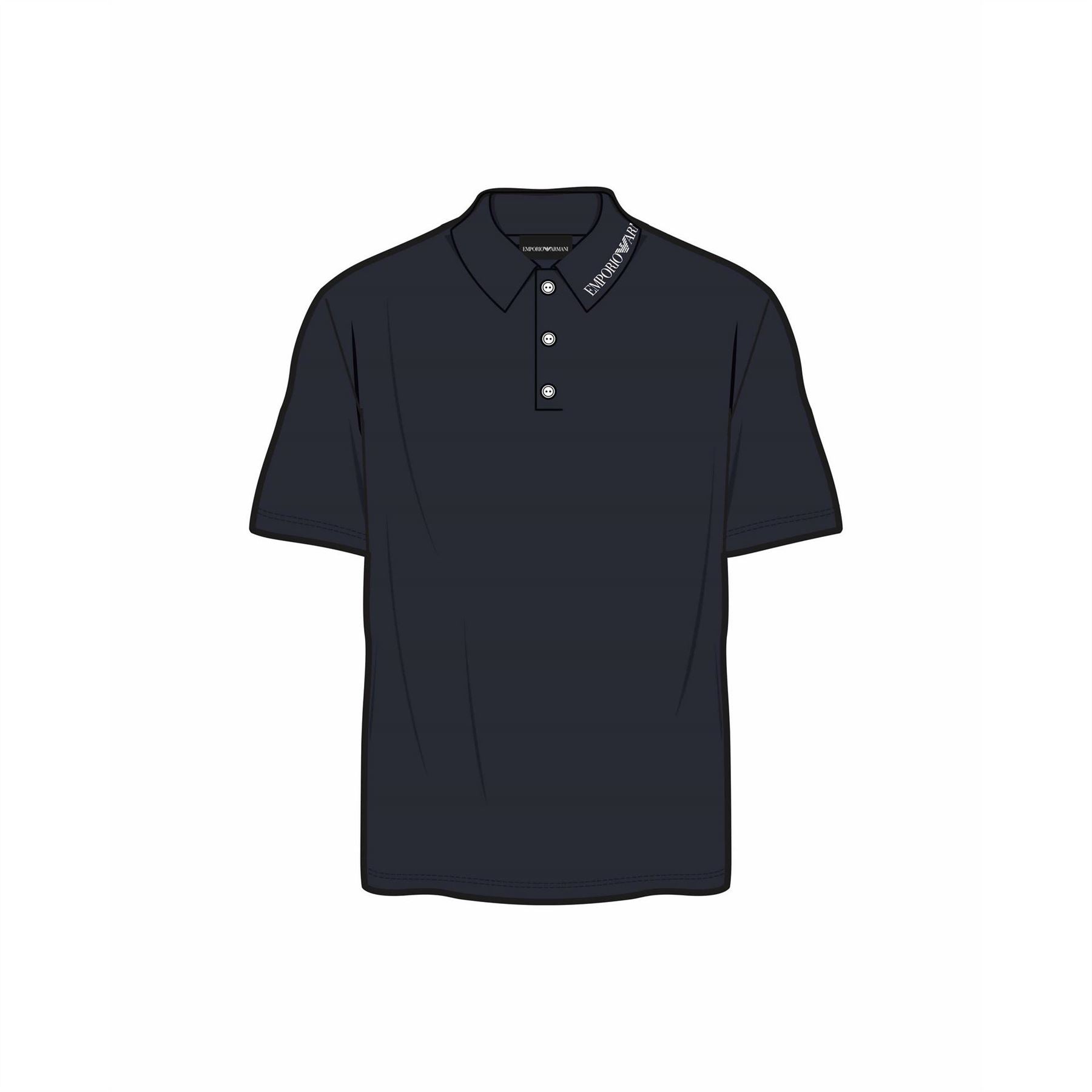 Emporio Armani Short Sleeve Polo Shirt