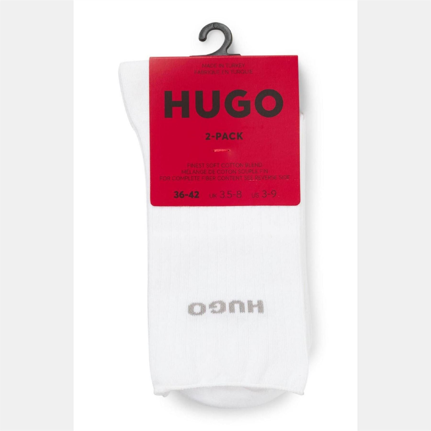 Hugo Pack Of Quarter Length Socks With Logo Details