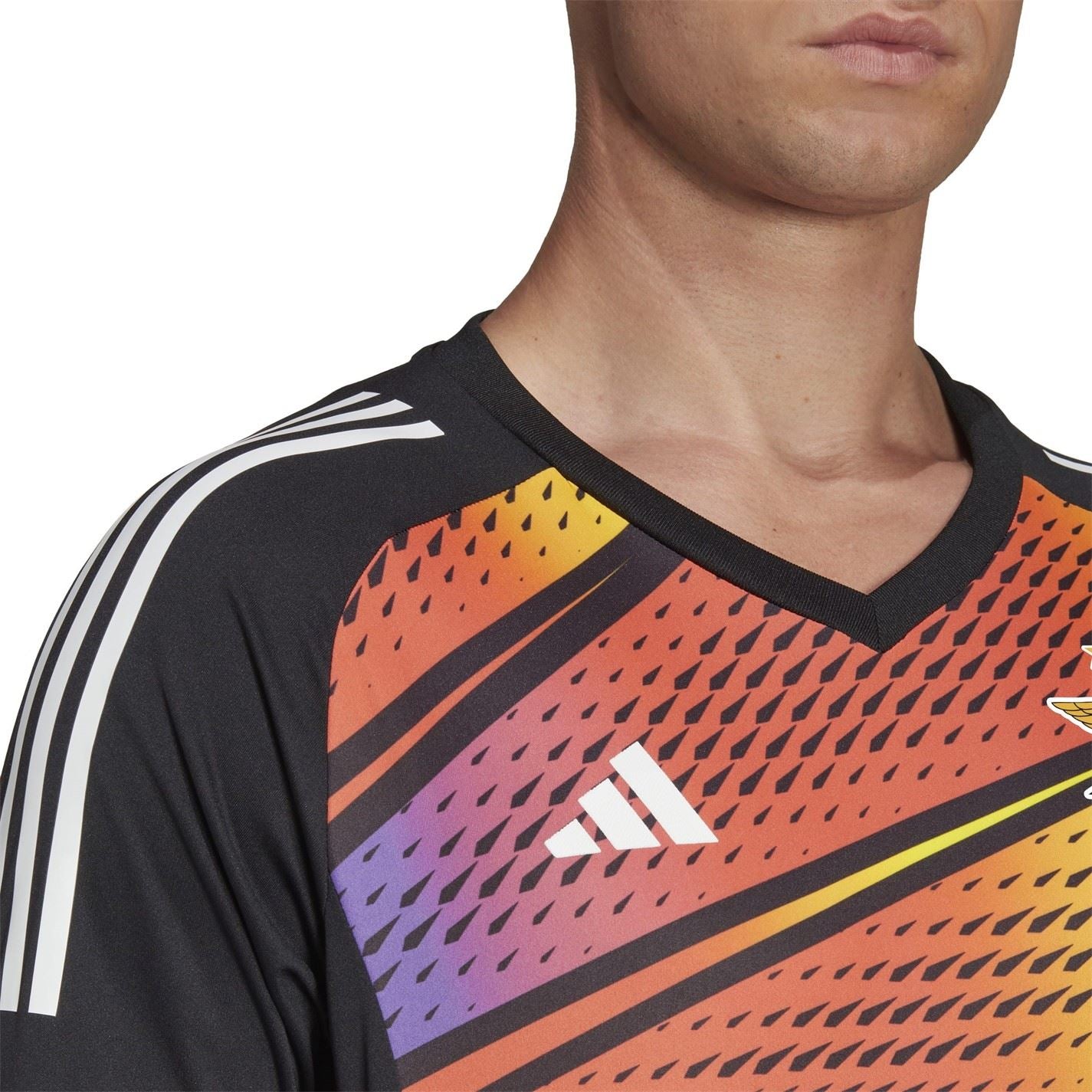 adidas Sl Benfica Long Sleeve Pre Match Top 2023 2024 Adults