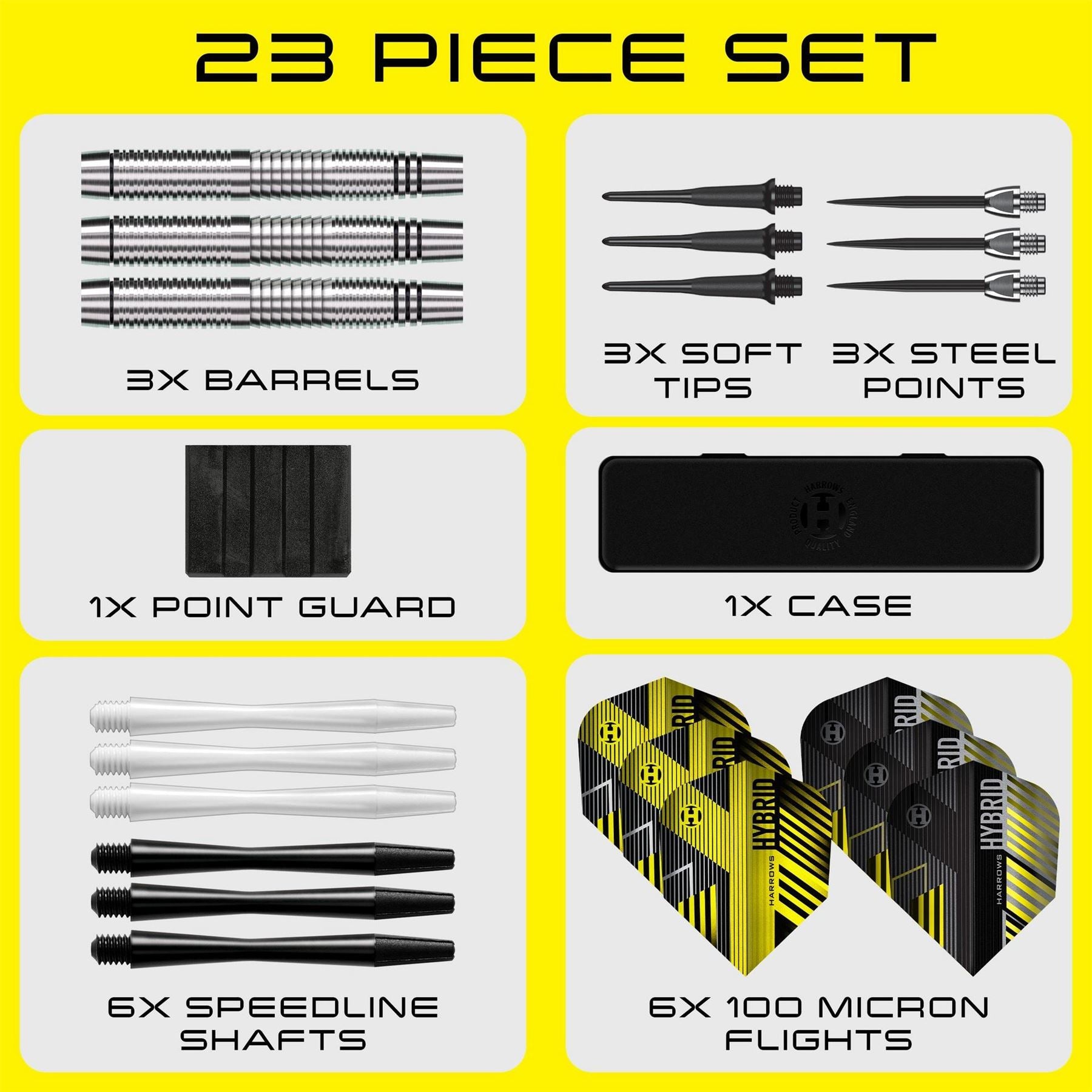 Harrows Darts Hybrid Darts 61