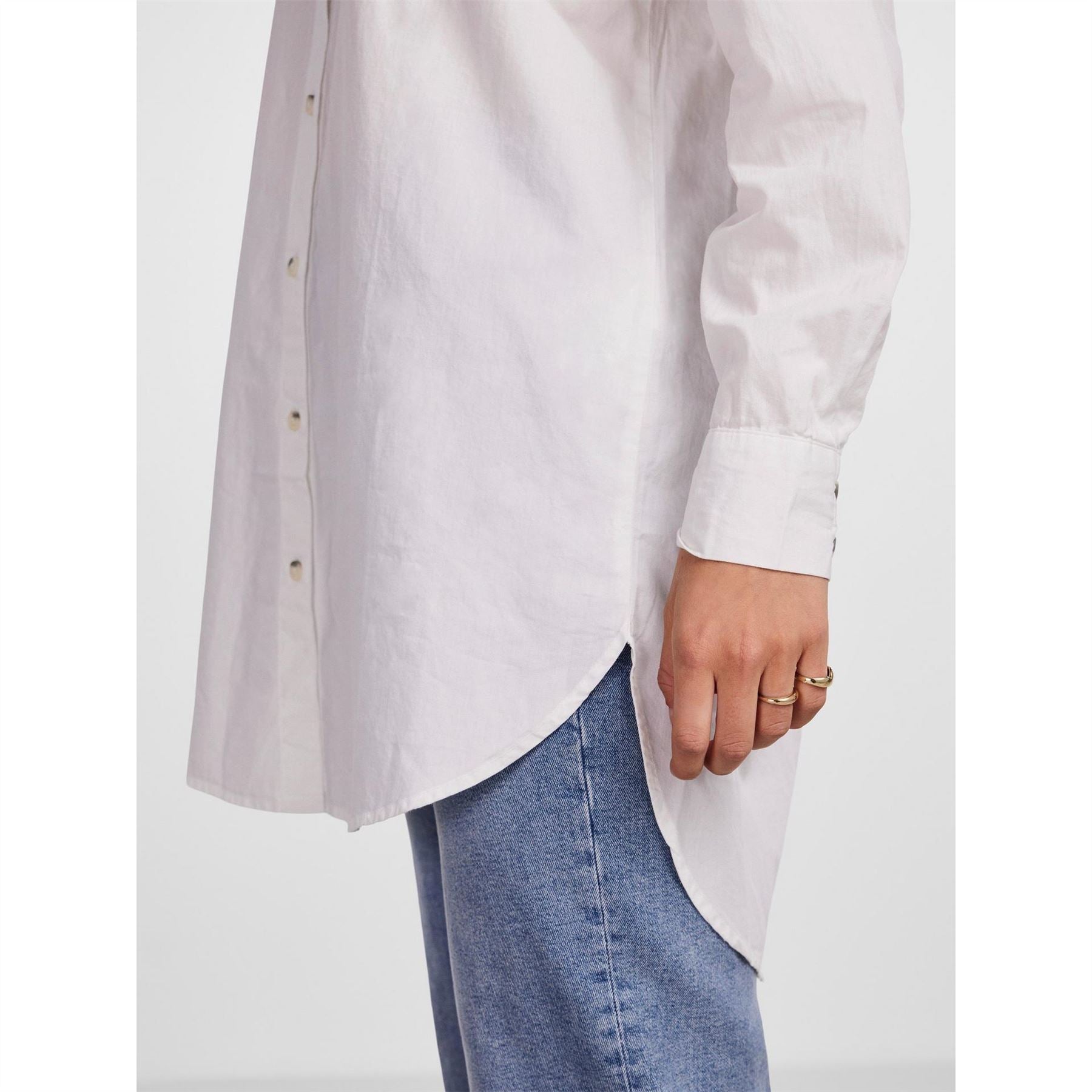 Pieces Long Sleeve Regular Fit Shirt