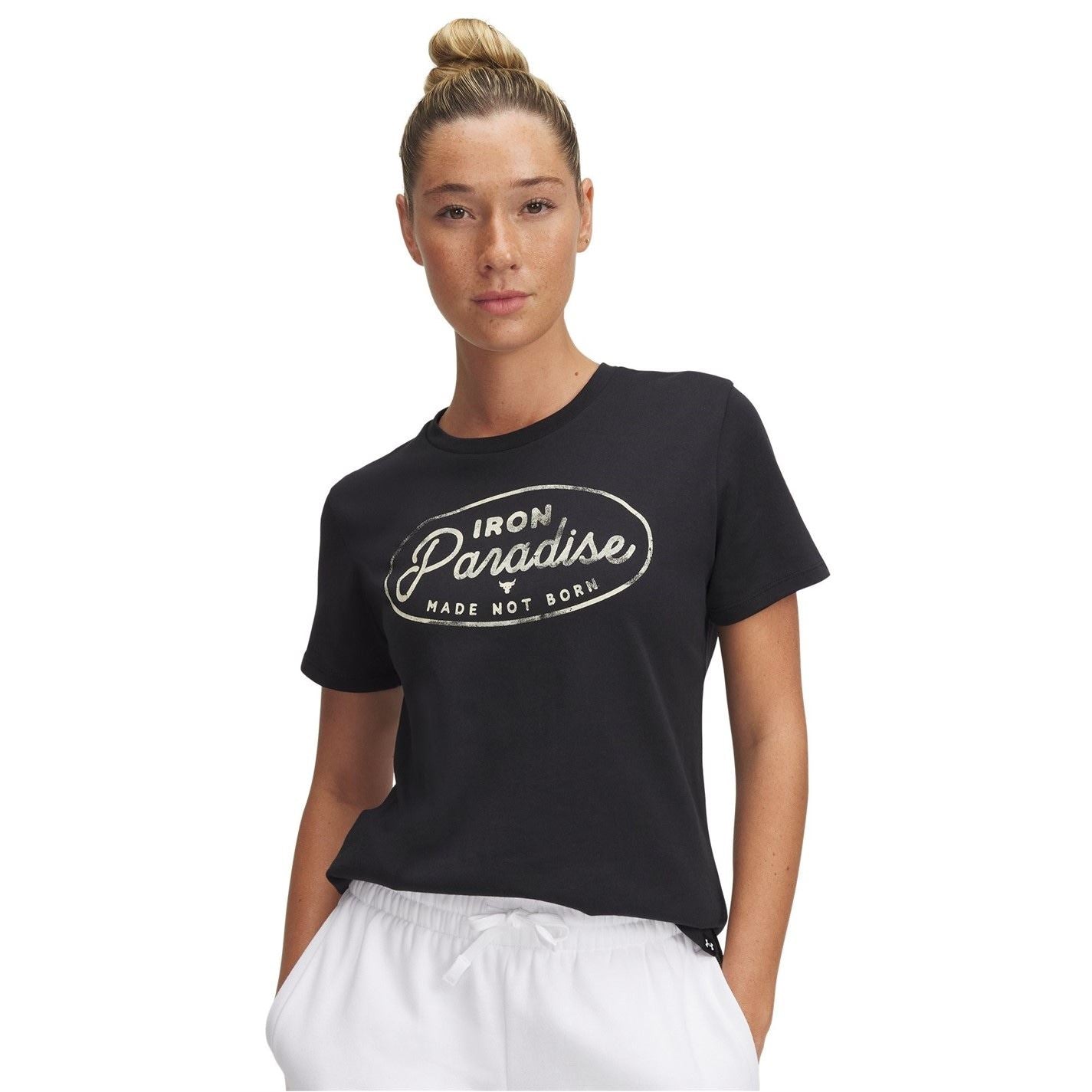 Under Armour Text Graphic Crew Neck Short Sleeve T-Shirt