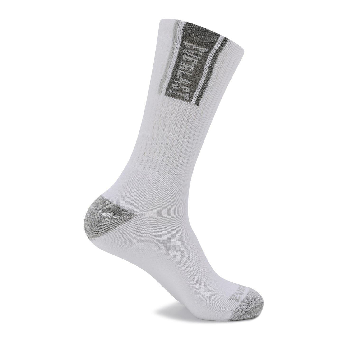 Everlast Mens 6pk Crew Sock