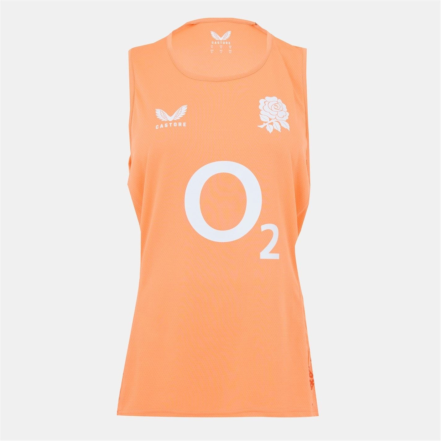 Castore Womens Red Roses Rugby Performance Vest 2025