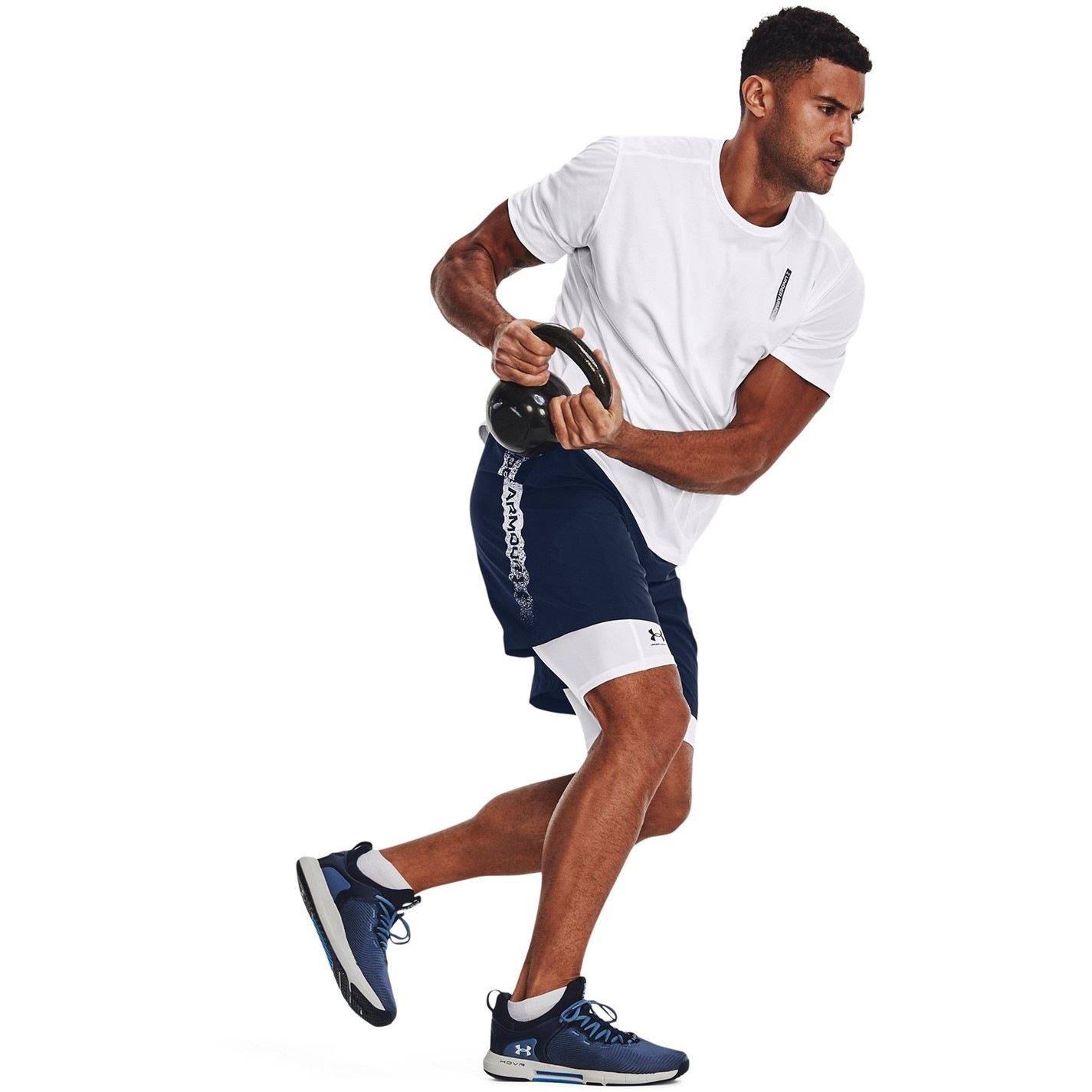 Under Armour Mens Armour Woven Graphic Shorts