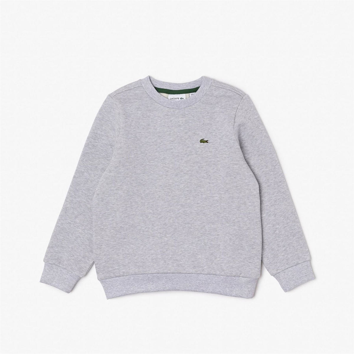Lacoste Logo Fleece Crew Neck Sweater Juniors