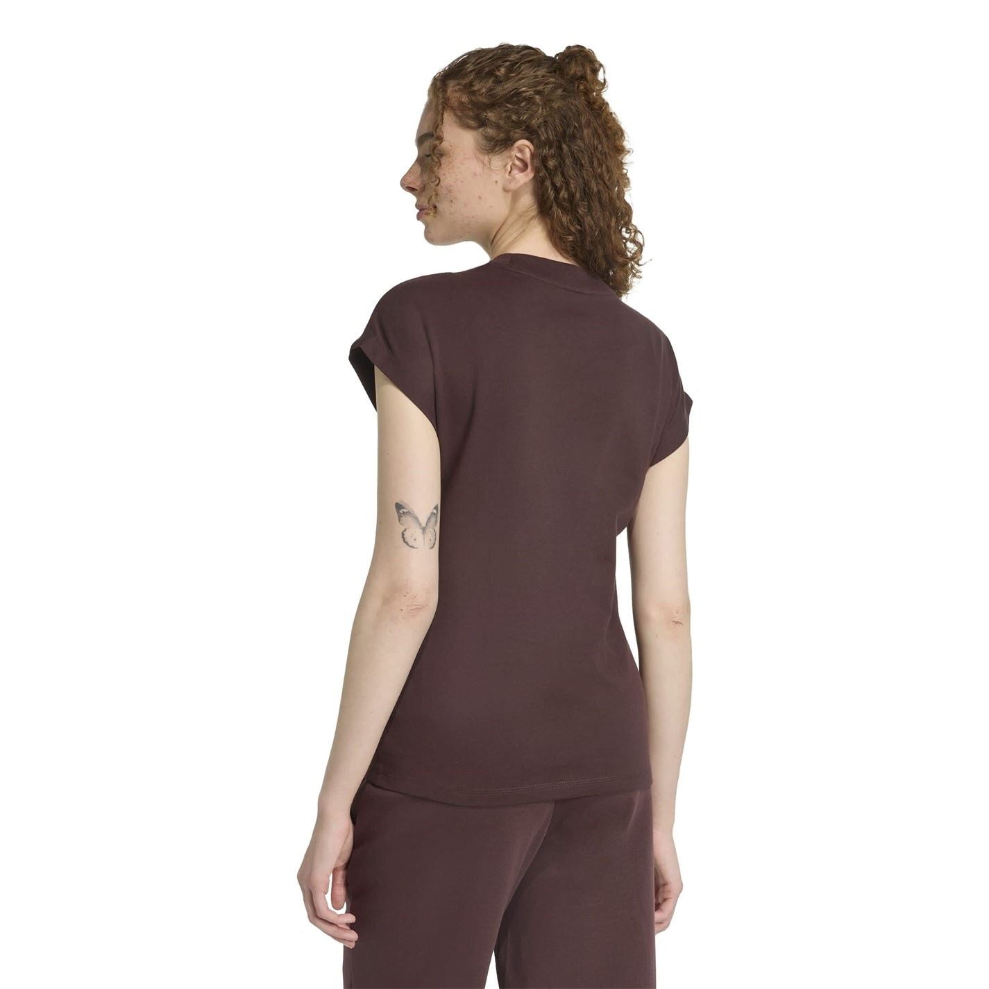 adidas Womens Essentials Linear Cotton T-Shirt