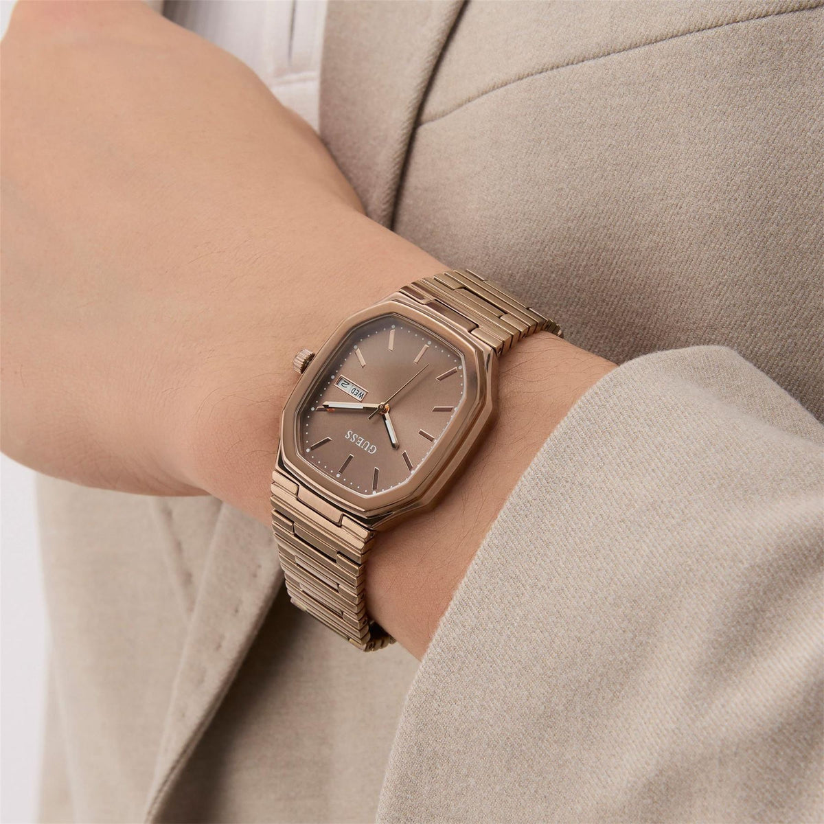 Guess Oliver Dress Steel Bracelet Analogue Watch