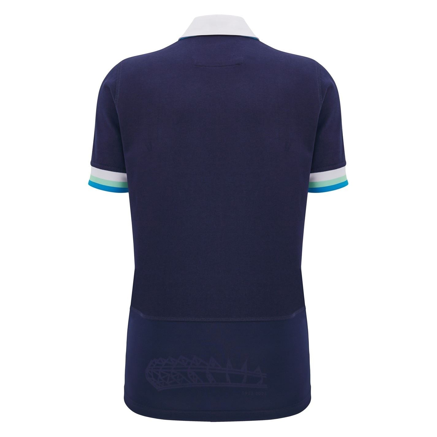 Macron Womens Scotland Rugby Home Cotton Shirt 2024