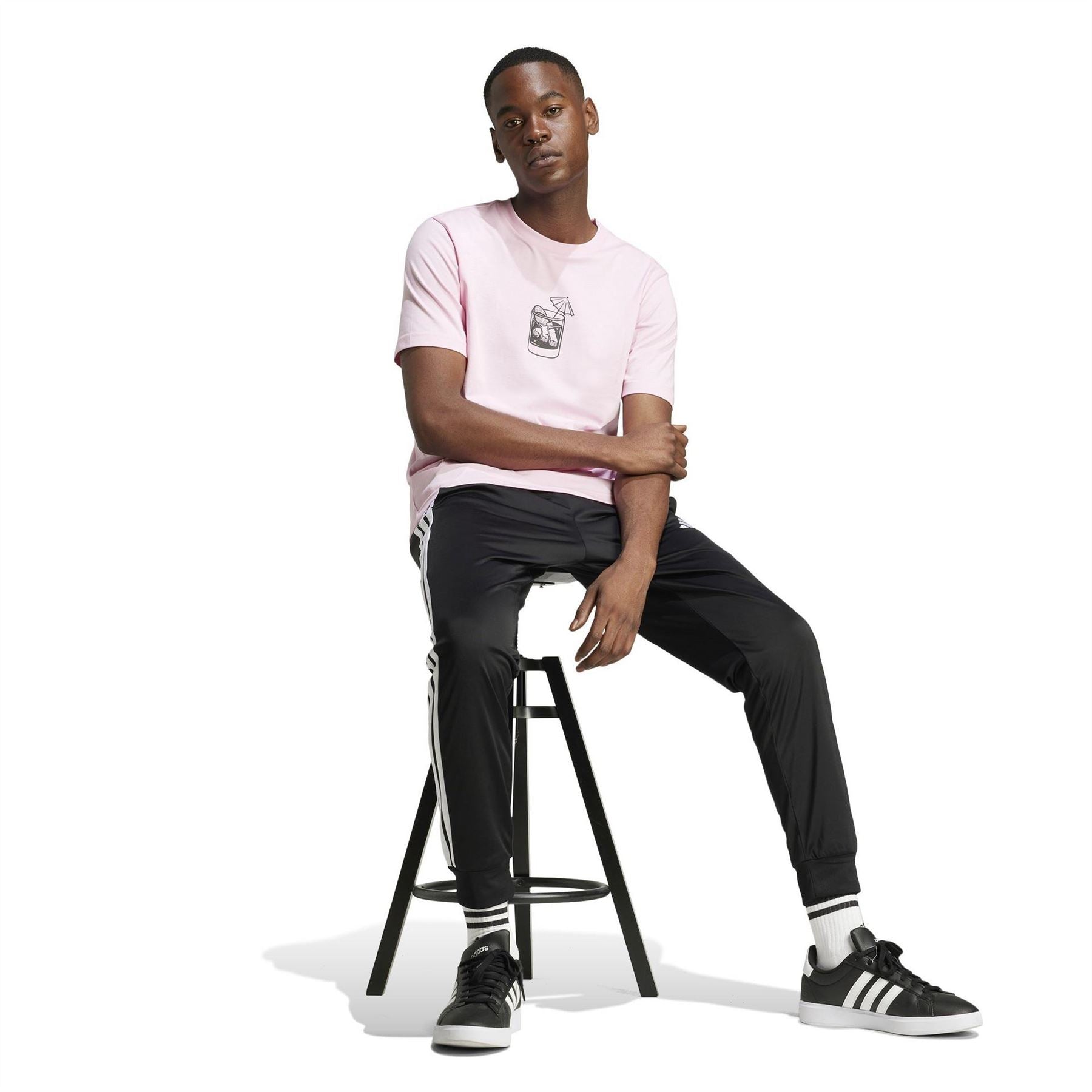 adidas Regular Fit Graphic Short Sleeve T-Shirt