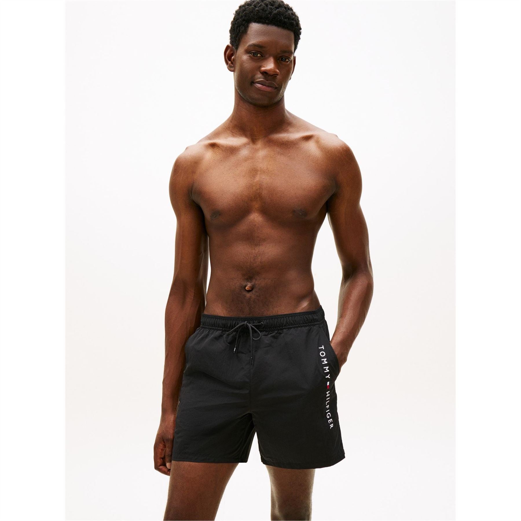 Tommy Hilfiger Logo Mid Swim Shorts