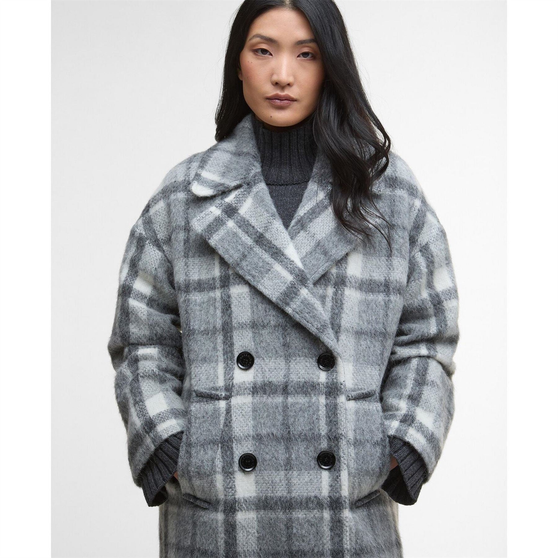 Barbour B.li Beattie Wool Overcoat
